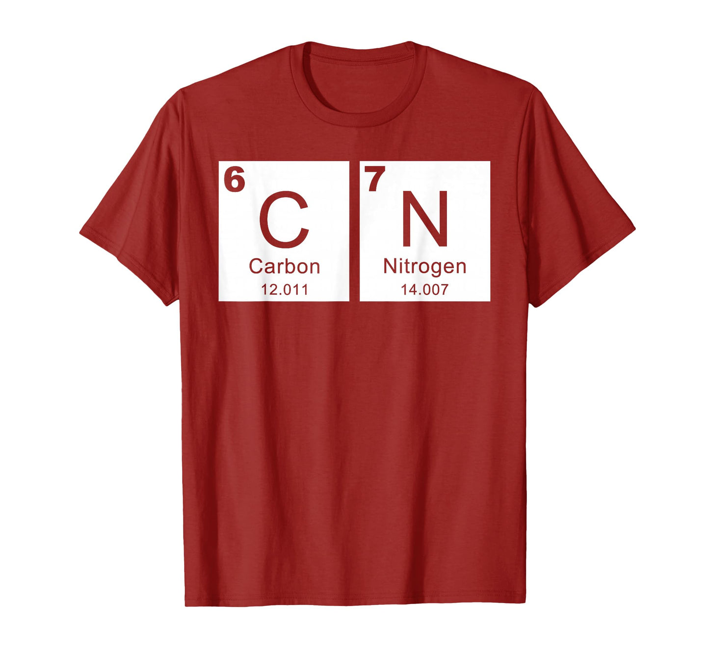 Fun 67 Meme Six Seven Funny Science Teacher Periodic Table T-Shirt