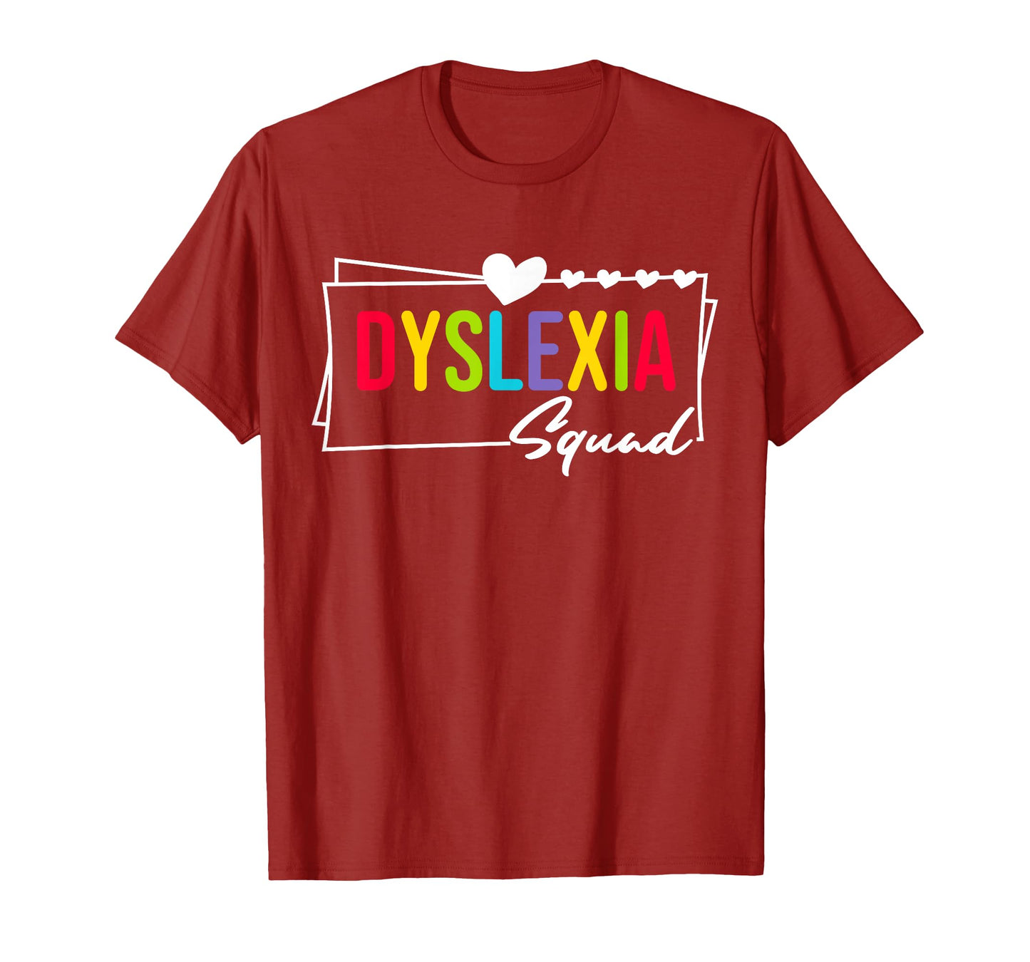 Dyslexia Squad Awareness Dyslexia Therapist Teacher Women T-Shirt