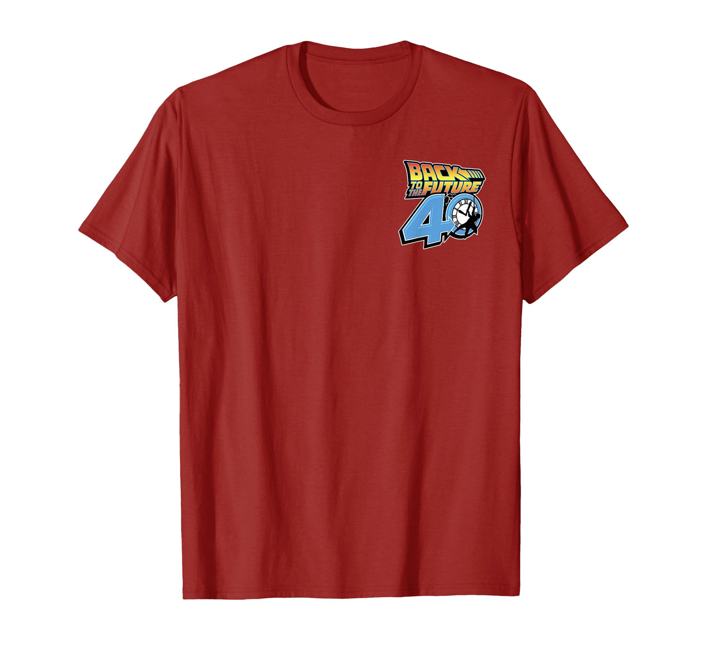 Back To The Future 40th Anniversary Video Game Style F&B T-Shirt