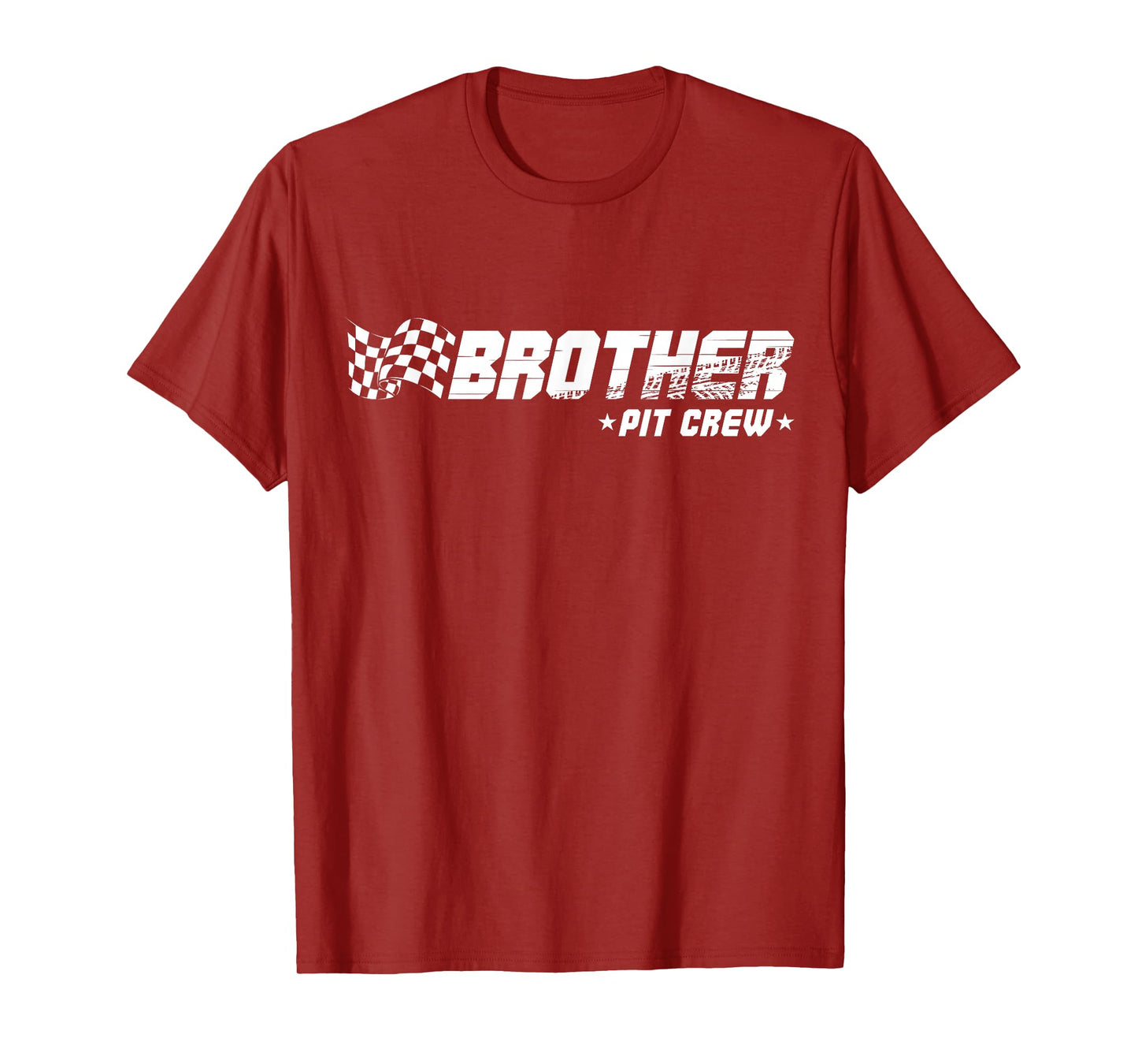 Brother Pit Crew Race Car Birthday Family Racing T-Shirt