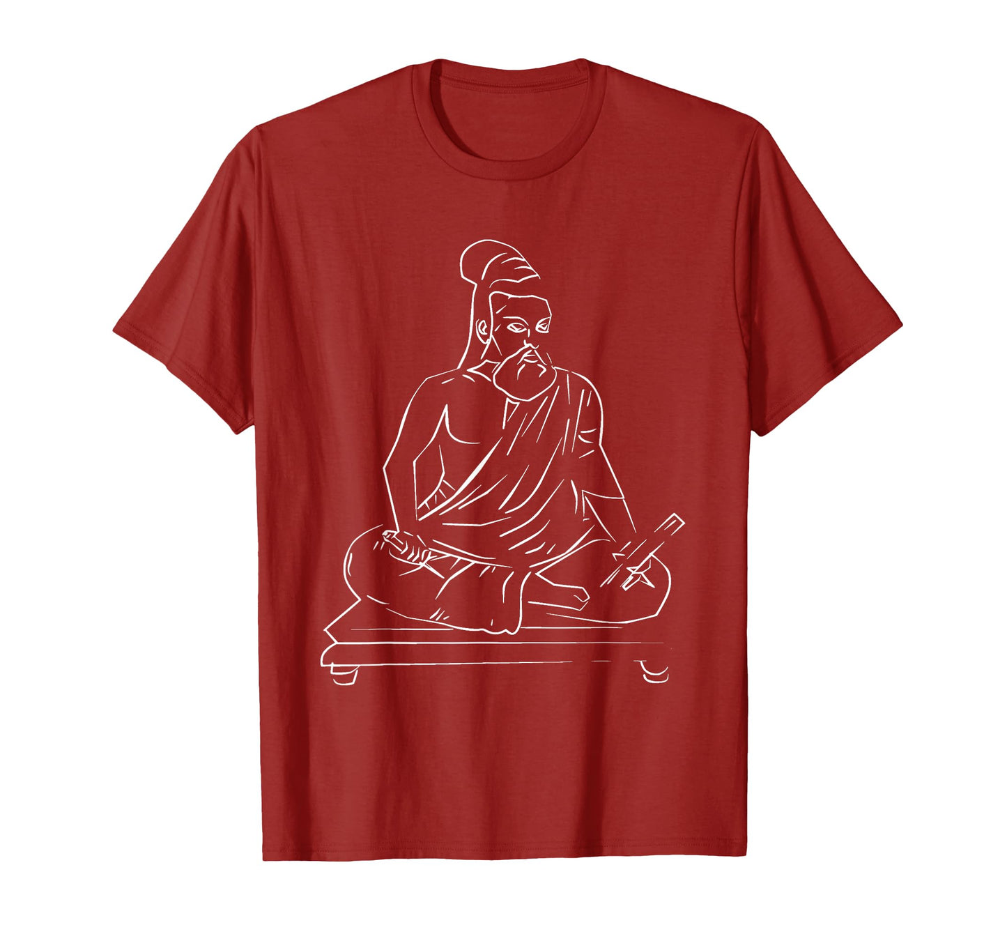 Biped Boutique Thiruvalluvar - Valluvar Tamil Poet Philosopher Poetry T-Shirt