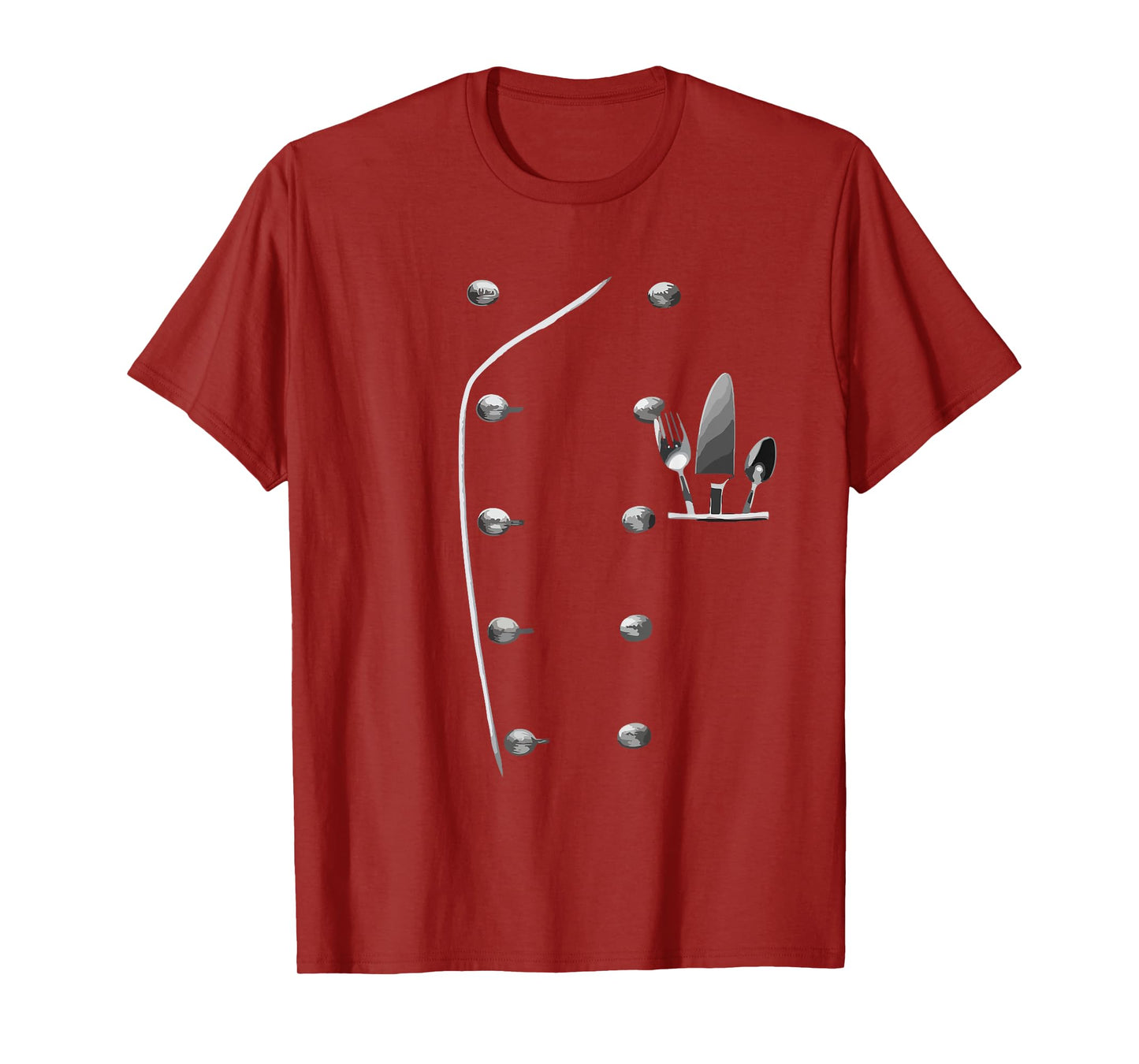 Chef Coat Uniform Cooking Cook Chef Culinary Kitchen T-Shirt