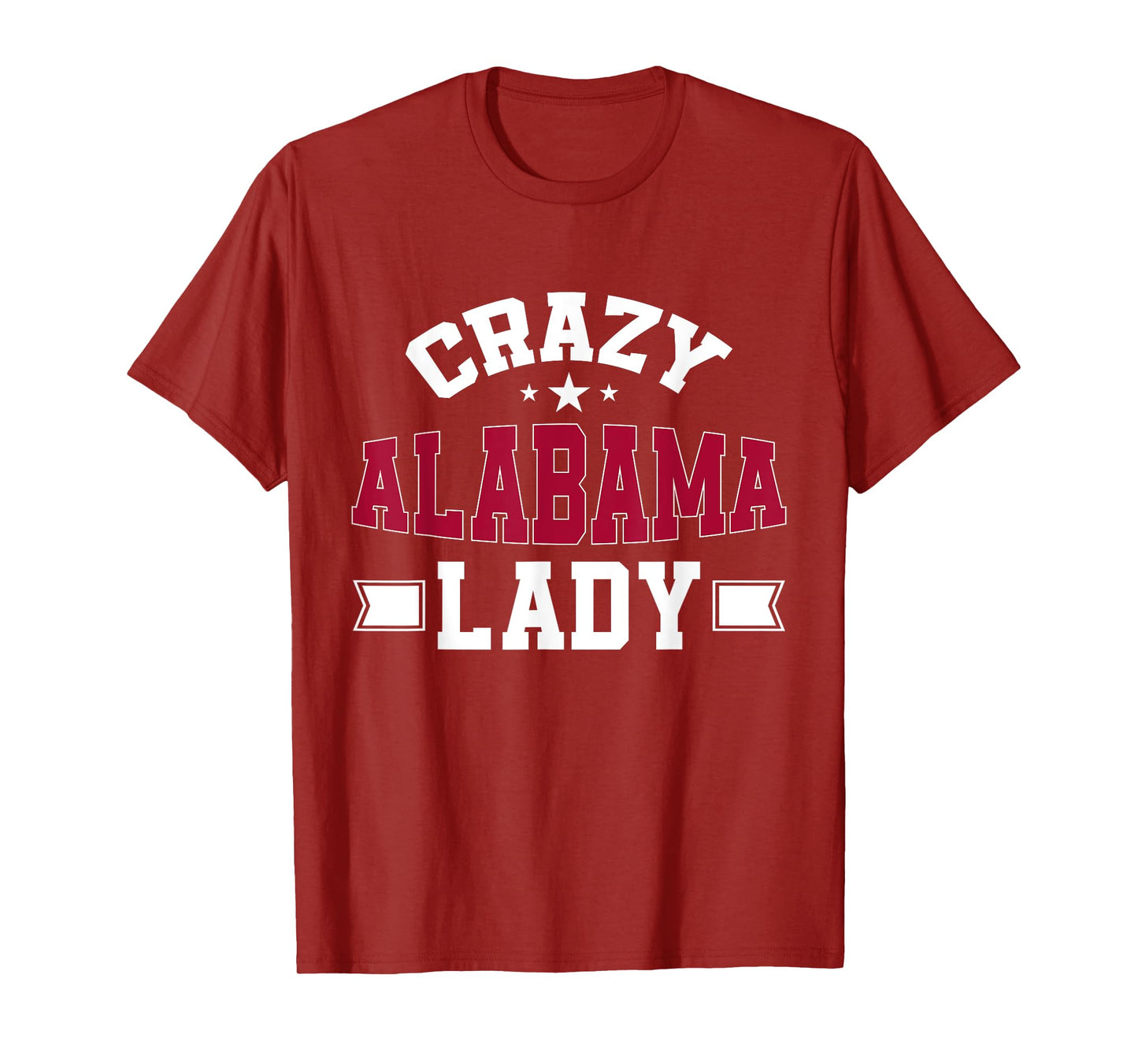 Crazy Alabama Lady Alabama T-Shirt