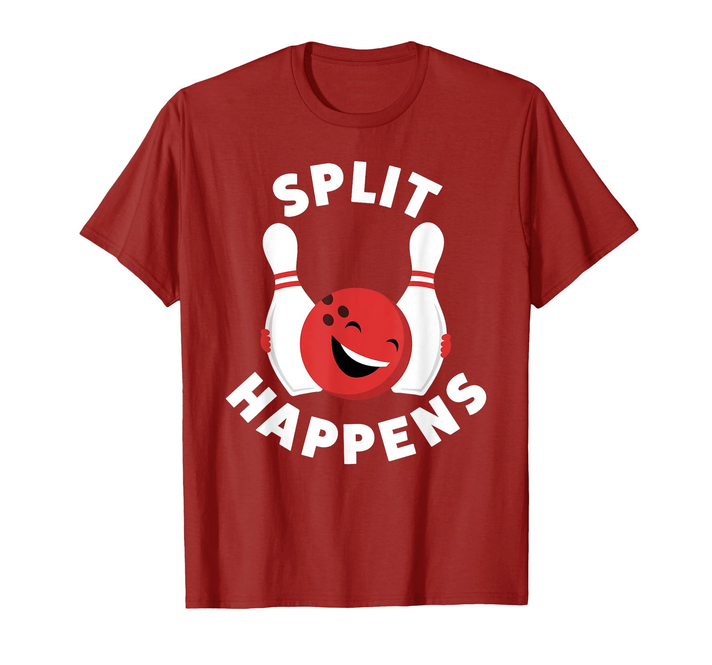 Split Happens | Funny Bowling Shirt For Men And Women T-Shirt