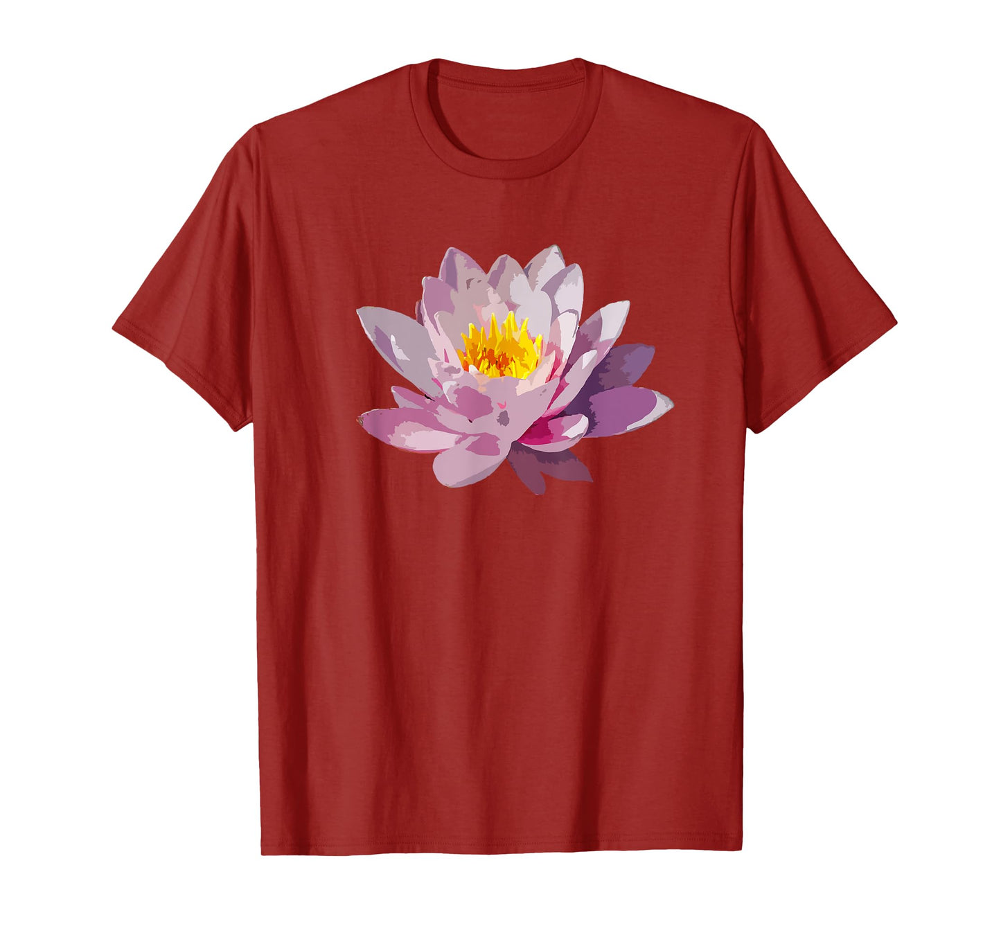 Flower Water Lily Pink Gardener Feminine Yoga Lotus Gift T-Shirt