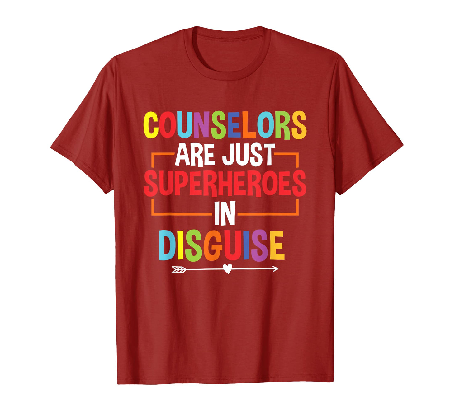 School Counselor Superheroes In Disguise School Counseling T-Shirt