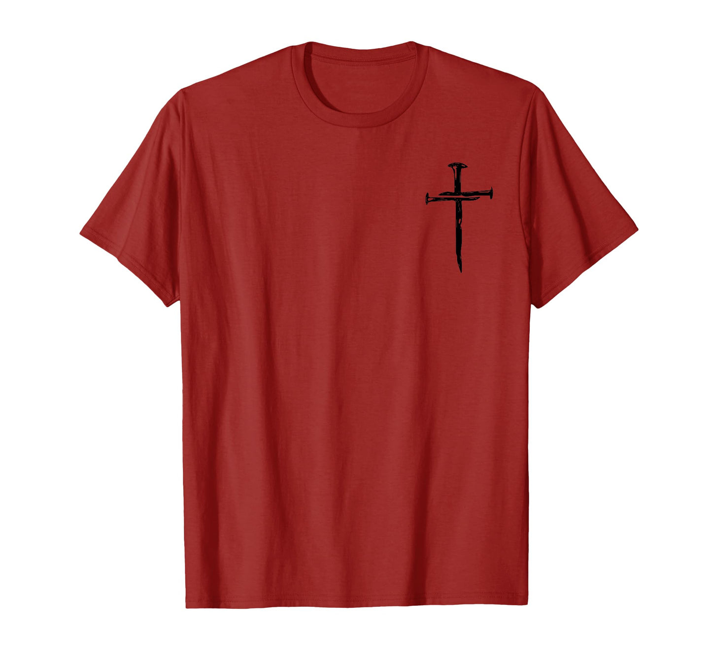 Jesus The Way The True The Life - Front and Back T-Shirt