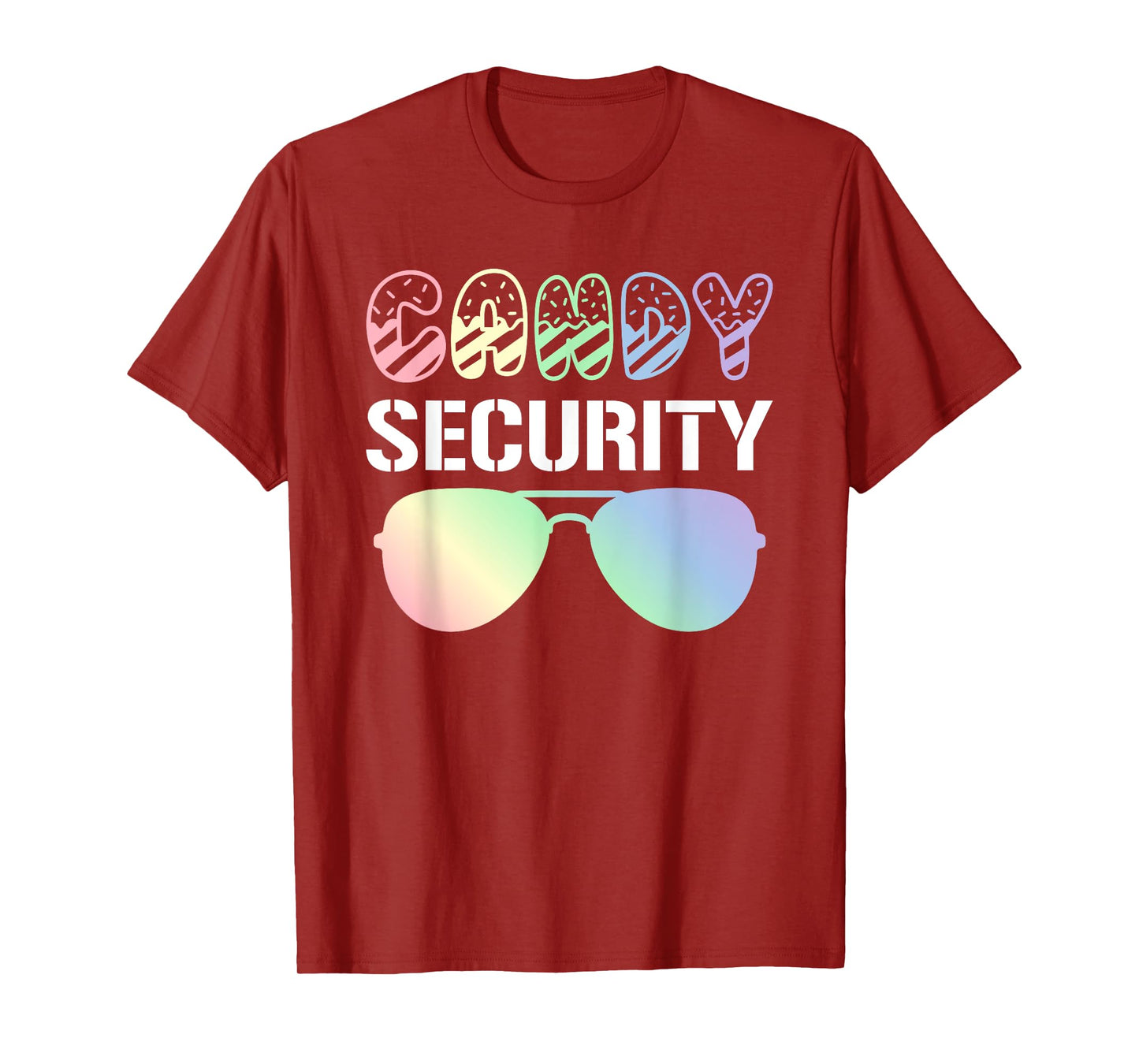 Candy Security Squad Sunglasses Candyland Birthday Lover T-Shirt