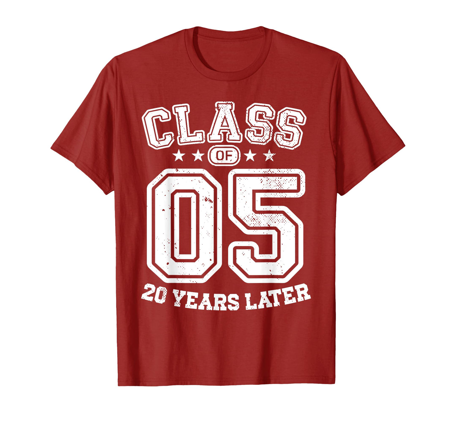 Class 05 20th High School Alumni 20 Yrs 2025 College Reunion T-Shirt