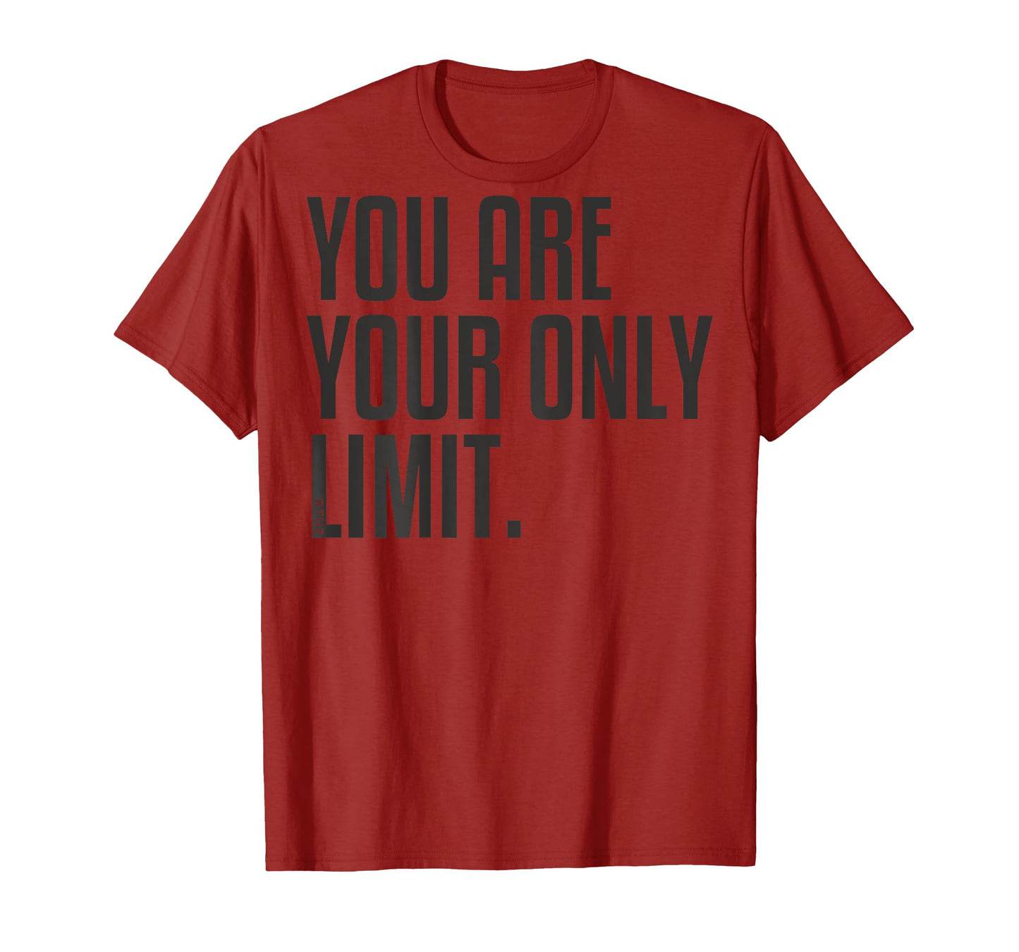 Fitness Quote Y2K Gym Training Back Print Yoga Sport Workout T-Shirt