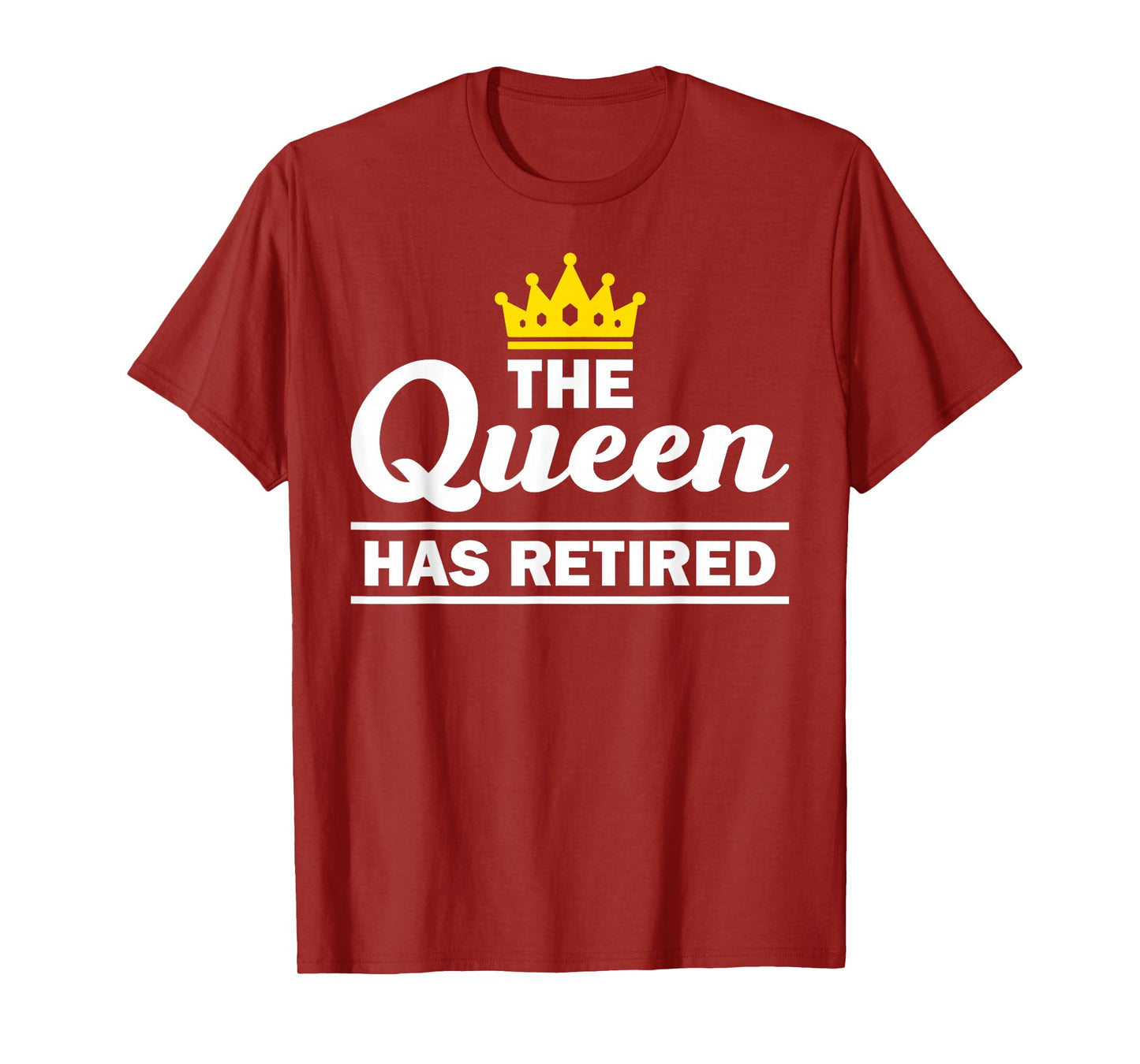 Cool Retired Art for Women Grandma Queen Retiring Retirement T-Shirt