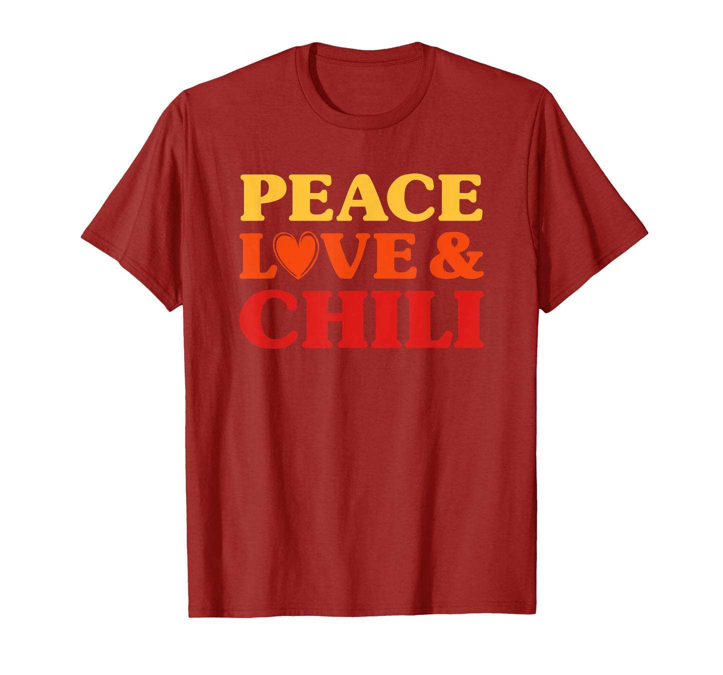 Chili I Love Chili Funny Food T-Shirt
