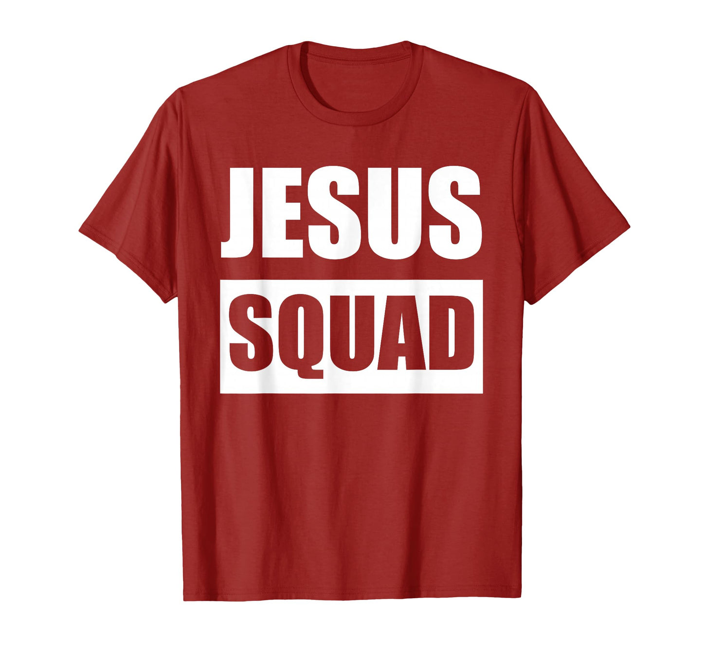 Jesus Squad Bold Faithful Group Statement T-Shirt