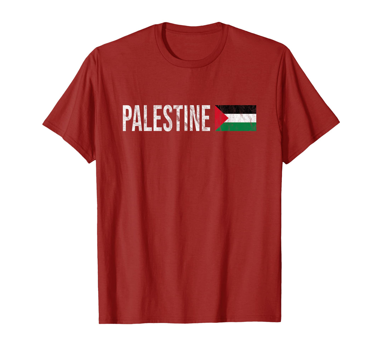 Palestine Flag Souvenir - Retro Palestinian Design T-Shirt