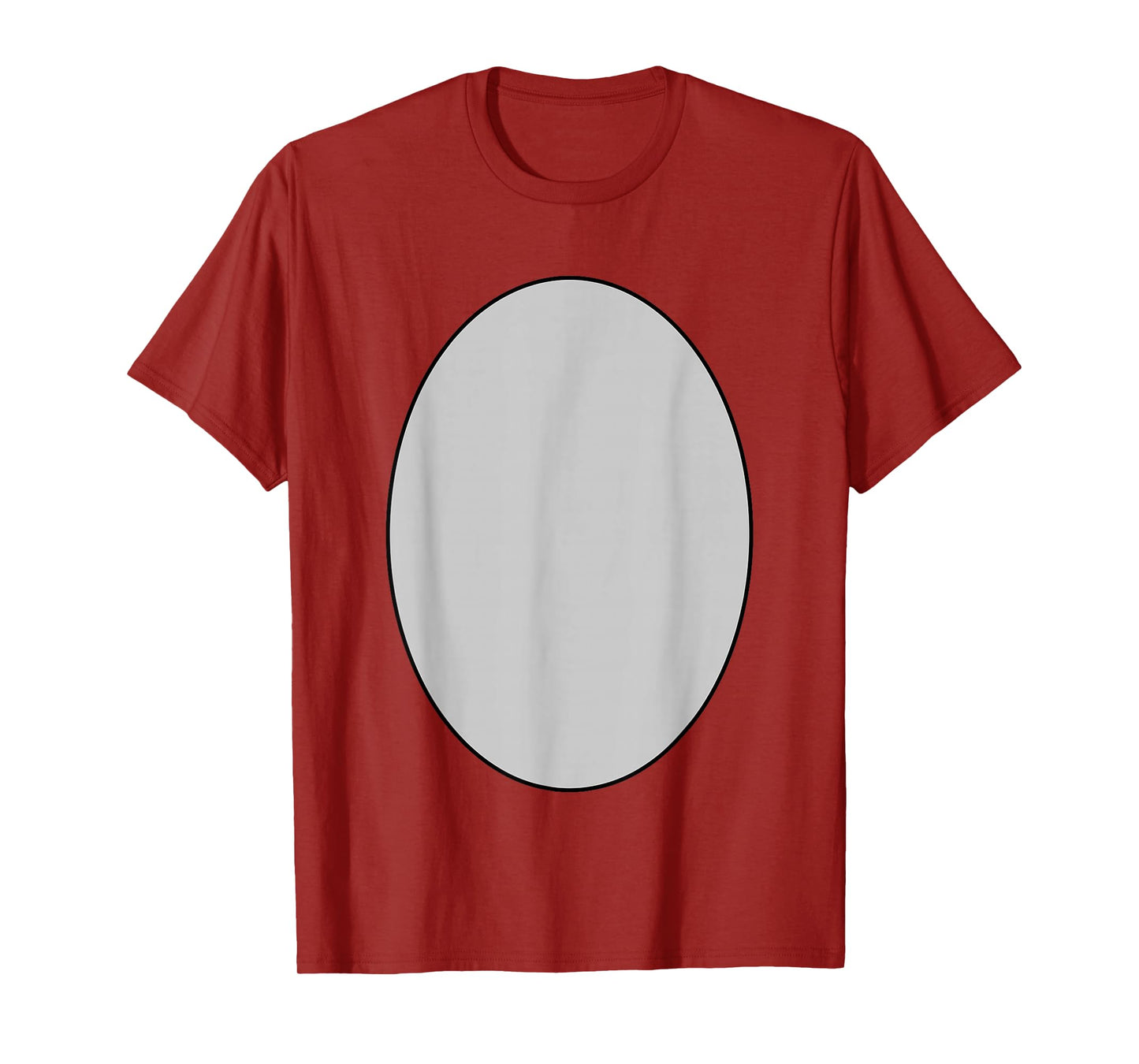 easy lazy diy donkey costume grey circle donkey belly tee T-Shirt