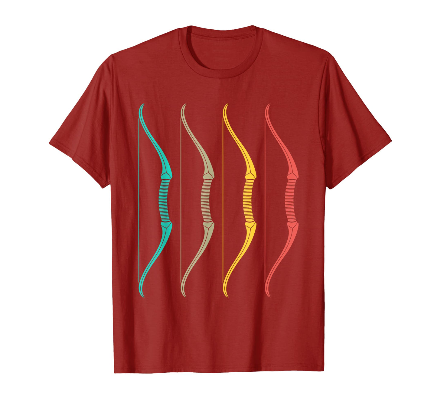 Vintage Archery With Bow Funny Classic Archers Bowman Outfit T-Shirt