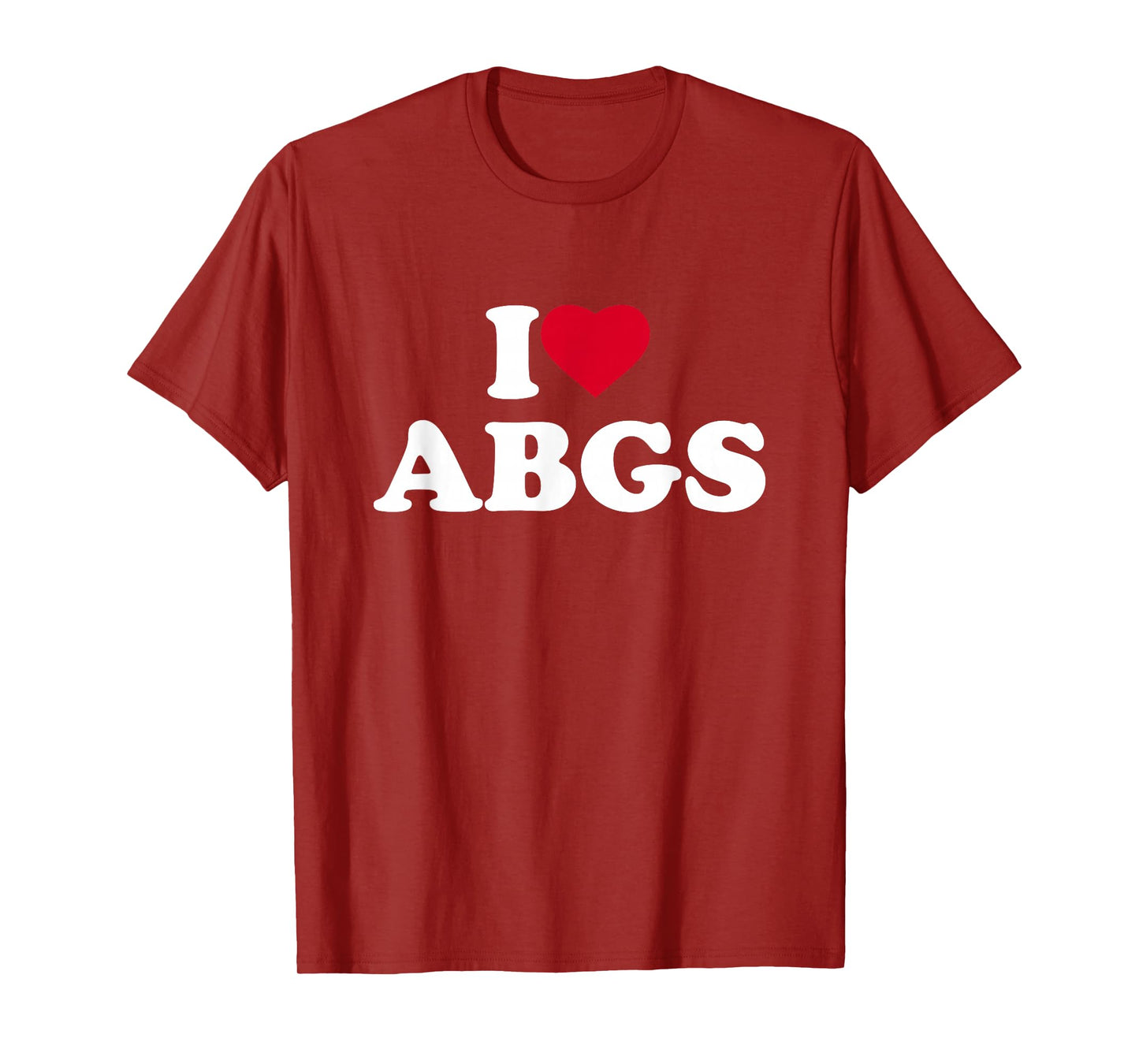 I Love ABGS I Heart ABGS Lover Asian Baby Girls T-Shirt