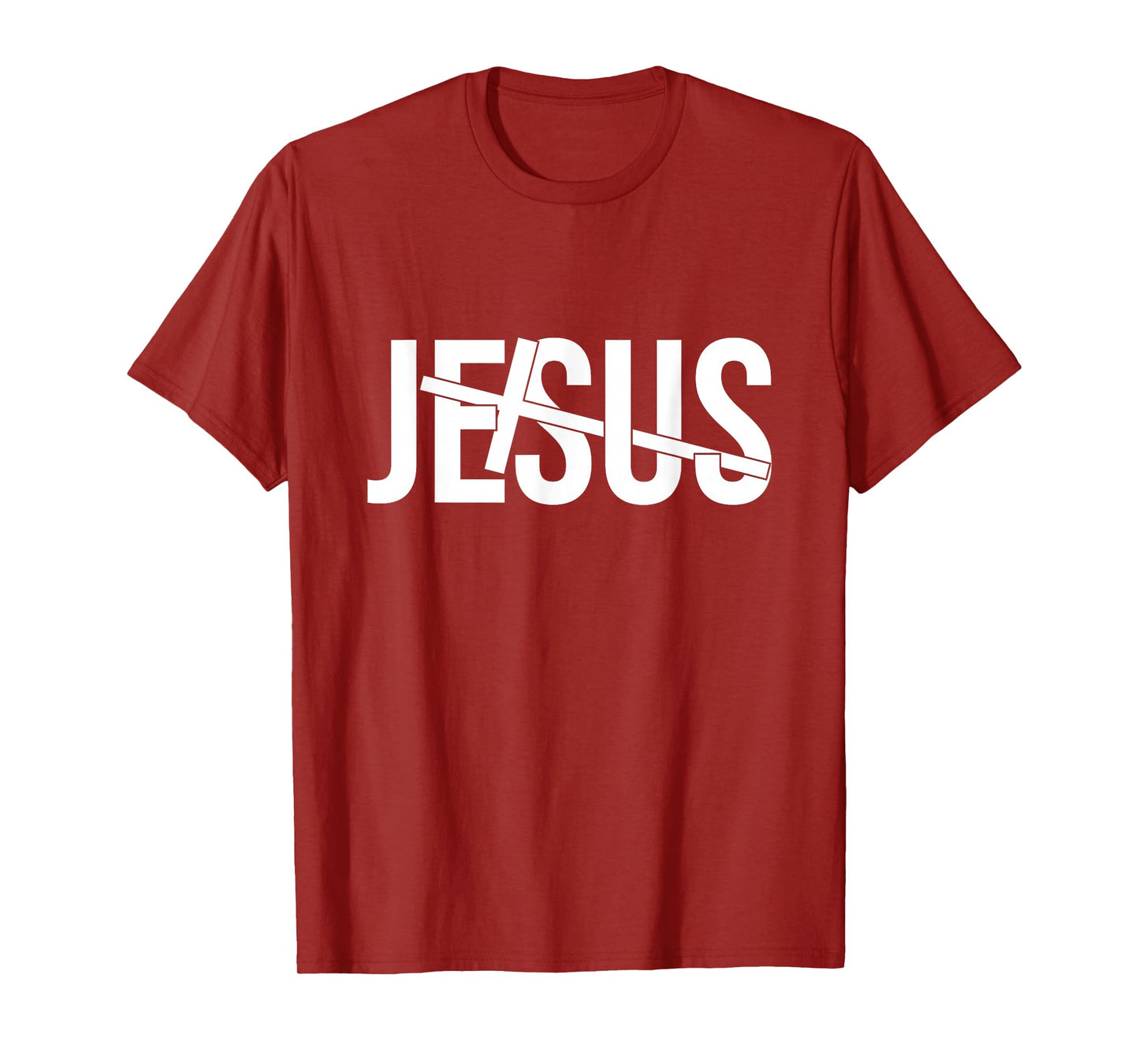 The Name Jesus with a Cross T-Shirt