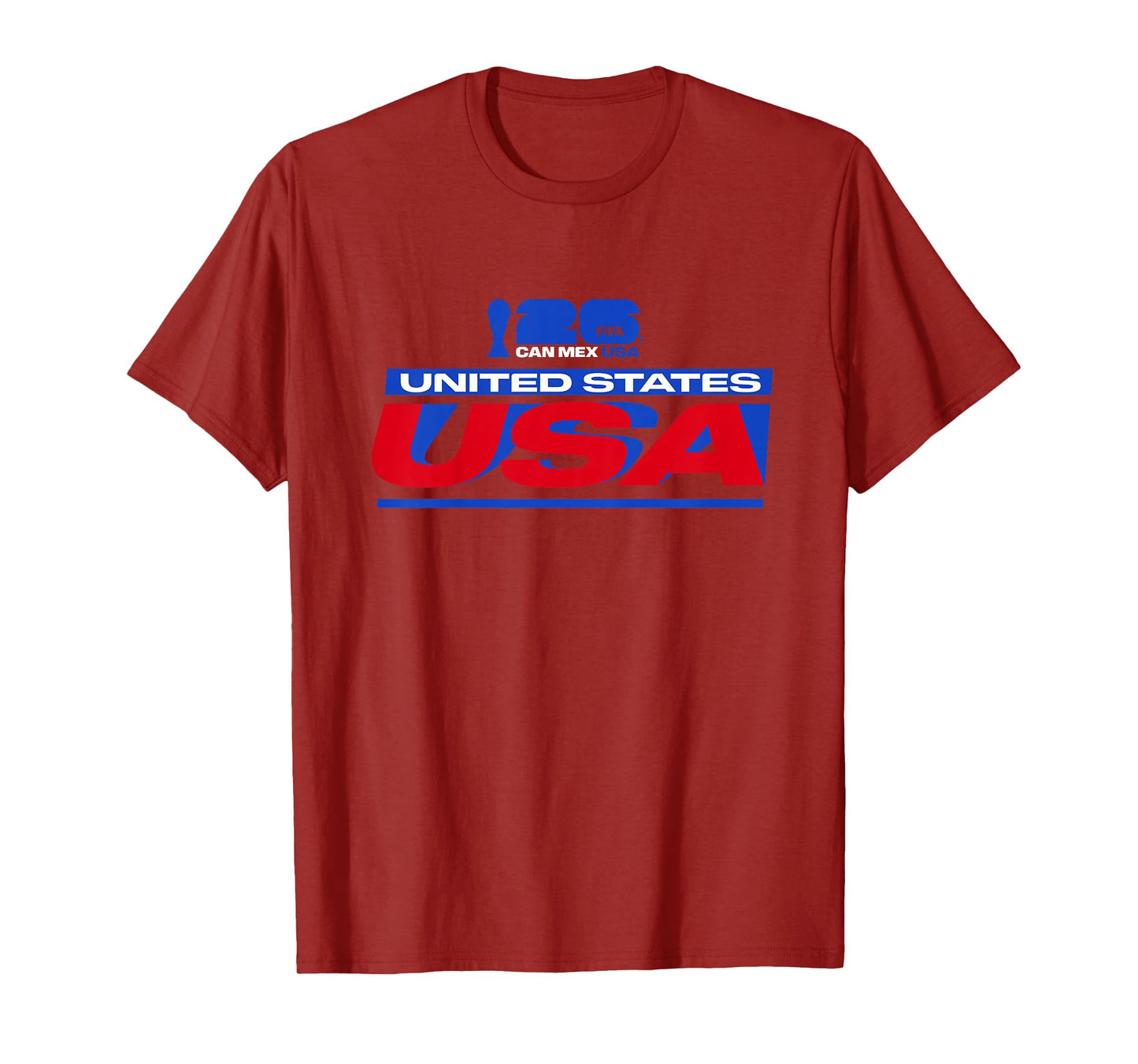 Kids FIFA WORLD CUP26 USA Host Country Bar T-Shirt