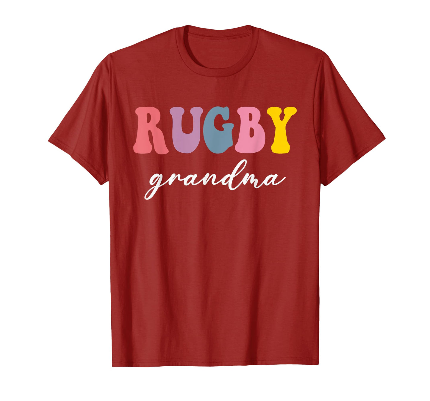 Rugby Grandma Rugby Player Stylish Sport Nana Game Day T-Shirt