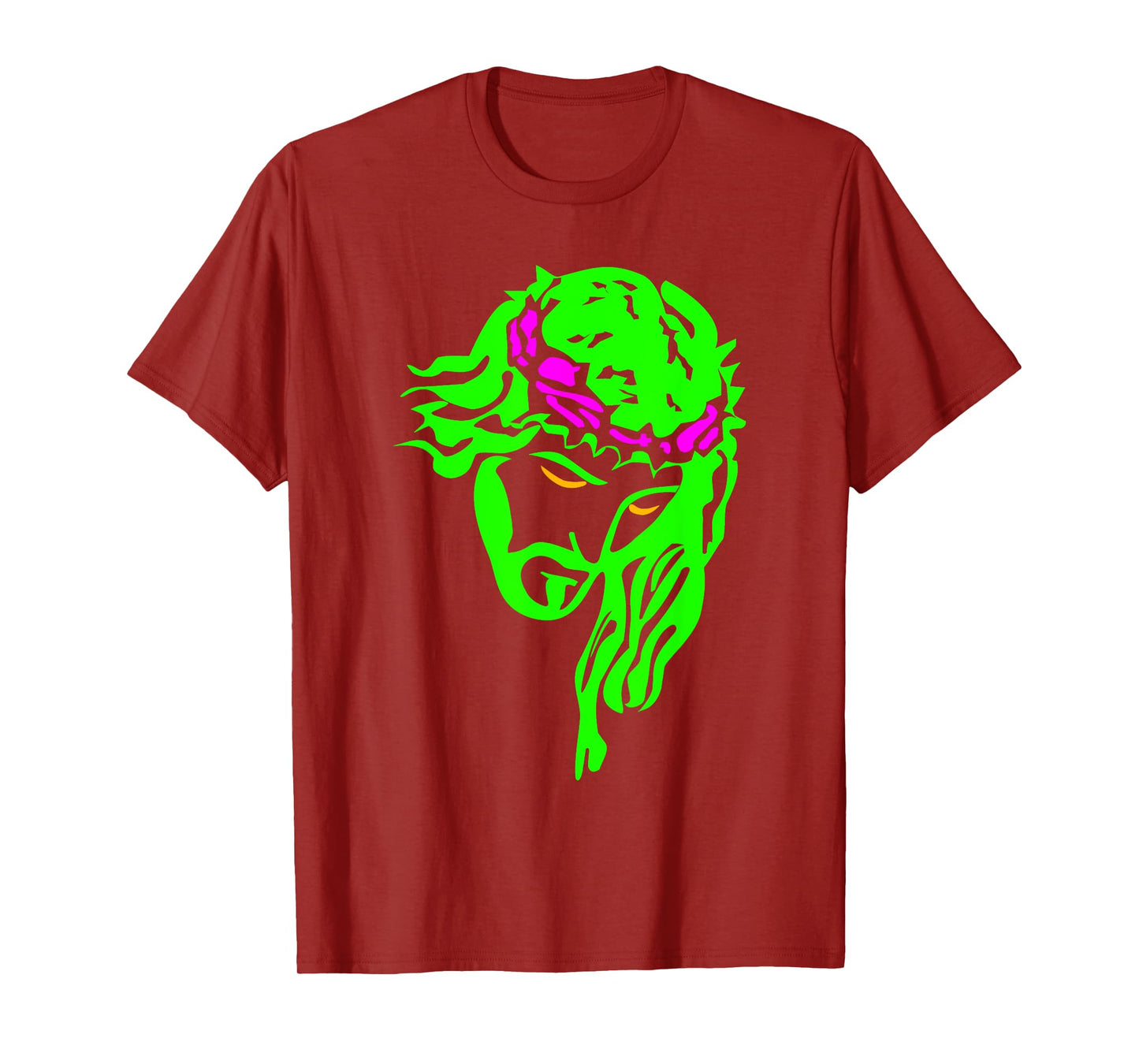 Neon Jesus T-Shirt || Cool Christian Tees T-Shirt