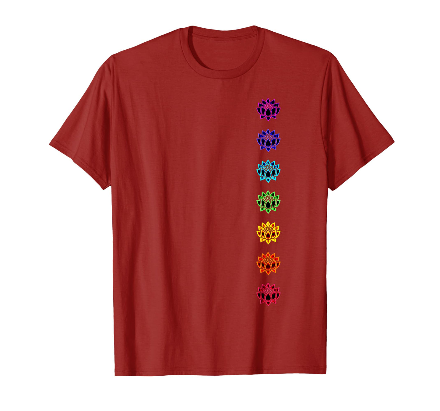 Chakra buddhism lotus flower yoga symbol spirituality buddha T-Shirt
