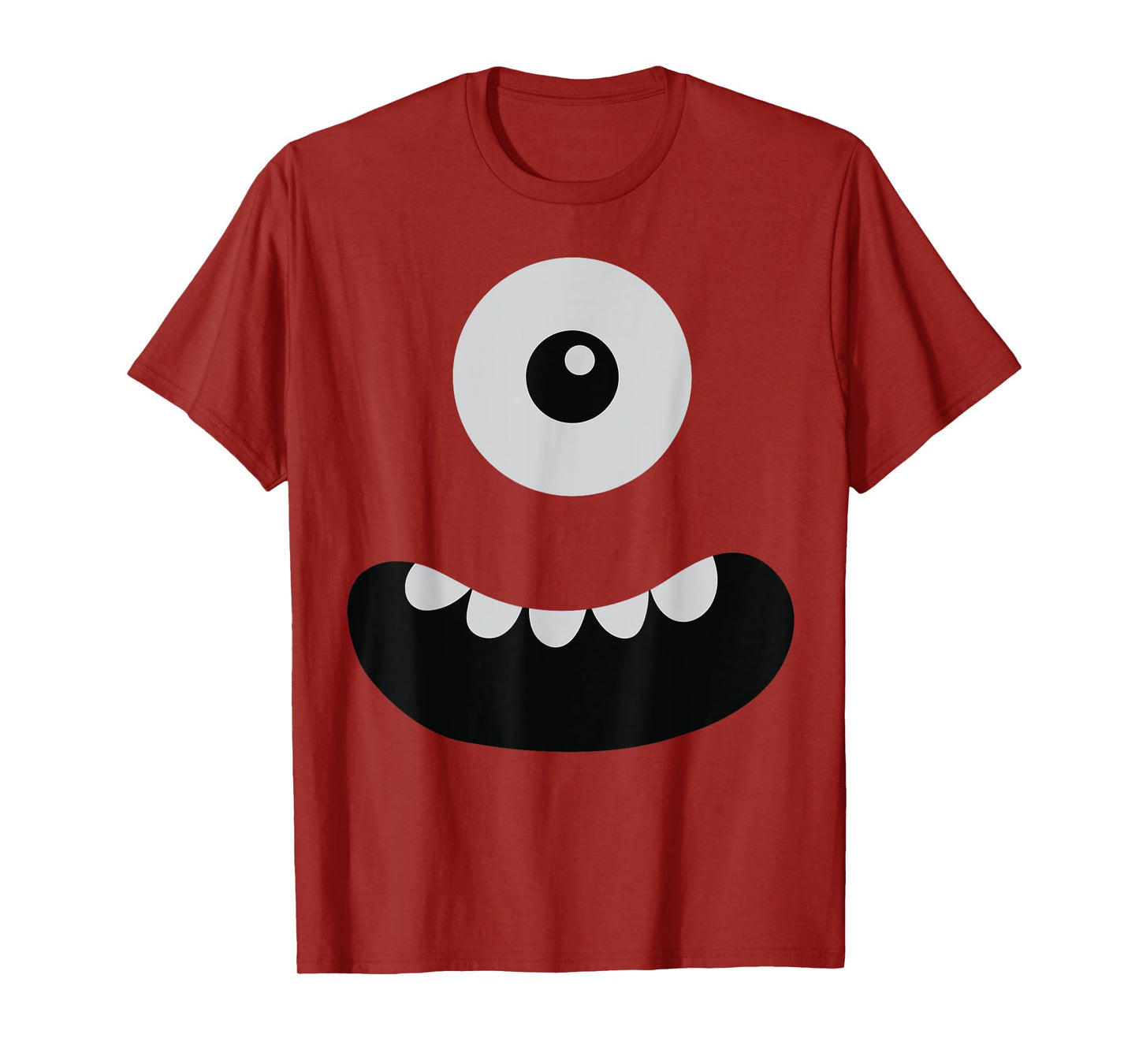 Cute One Eyed Monster Face Costume Halloween T-Shirt