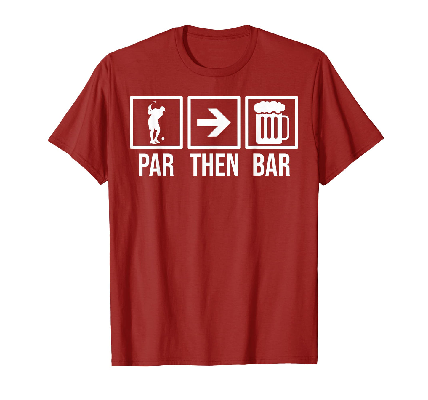Par Then Bar Golf 19th Hole Shirt Funny Golfing T-Shirt
