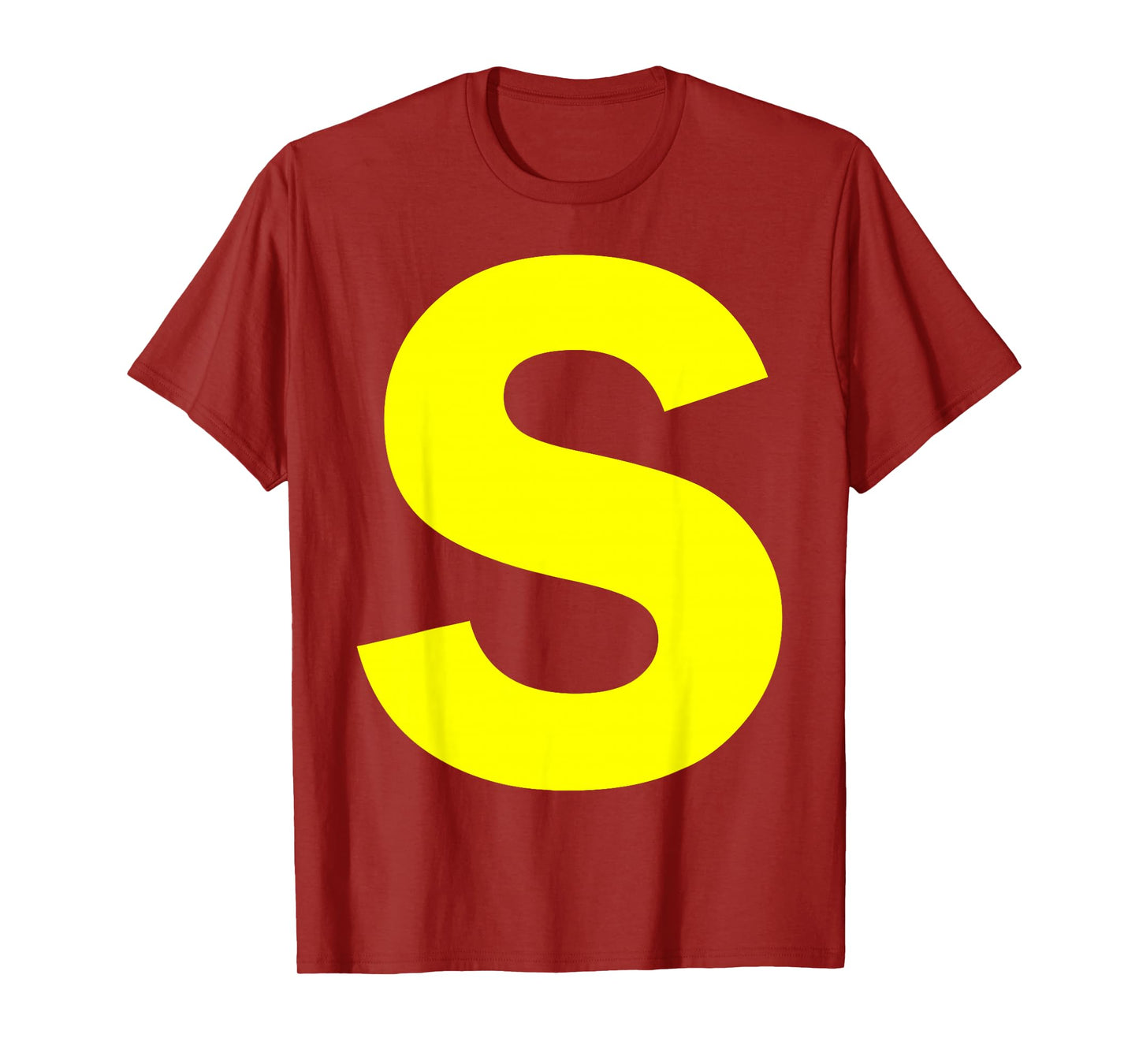 Letter S Funny Chipmunk Group Matching Halloween Costume T-Shirt