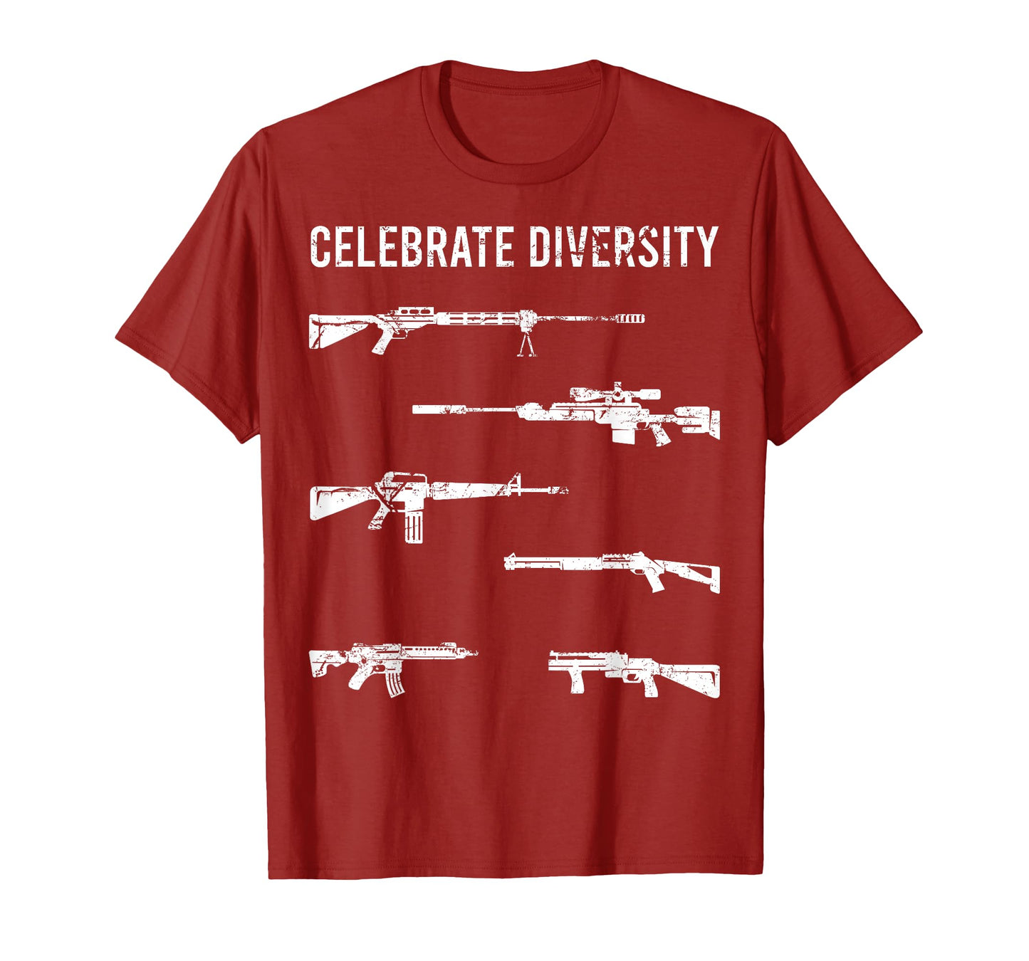 Celebrate Diversity Gun Owner Funny Gun Enthusiast T-Shirt