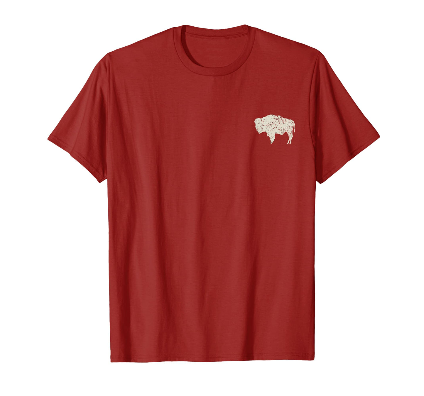 American Vintage Buffalo Men Women Silhouette Love Bison T-Shirt