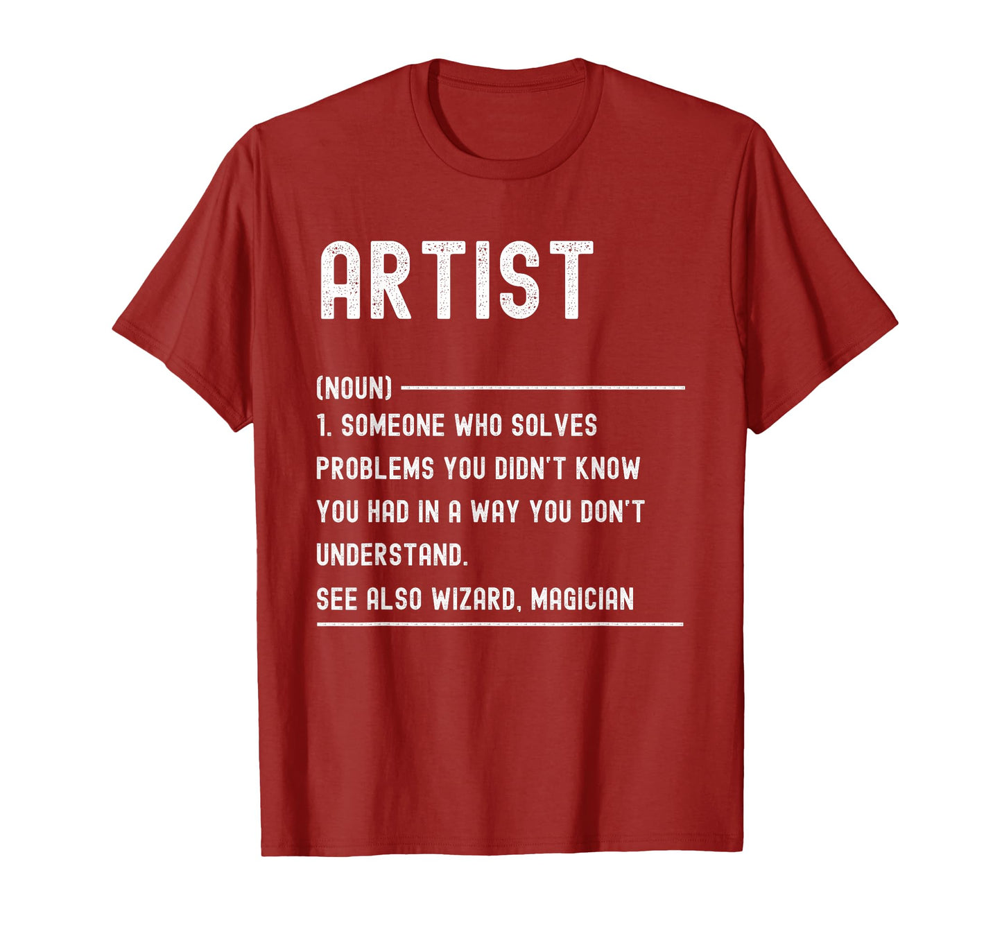 Art Teacher Definition Shirts Funny Job Title T-Shirt