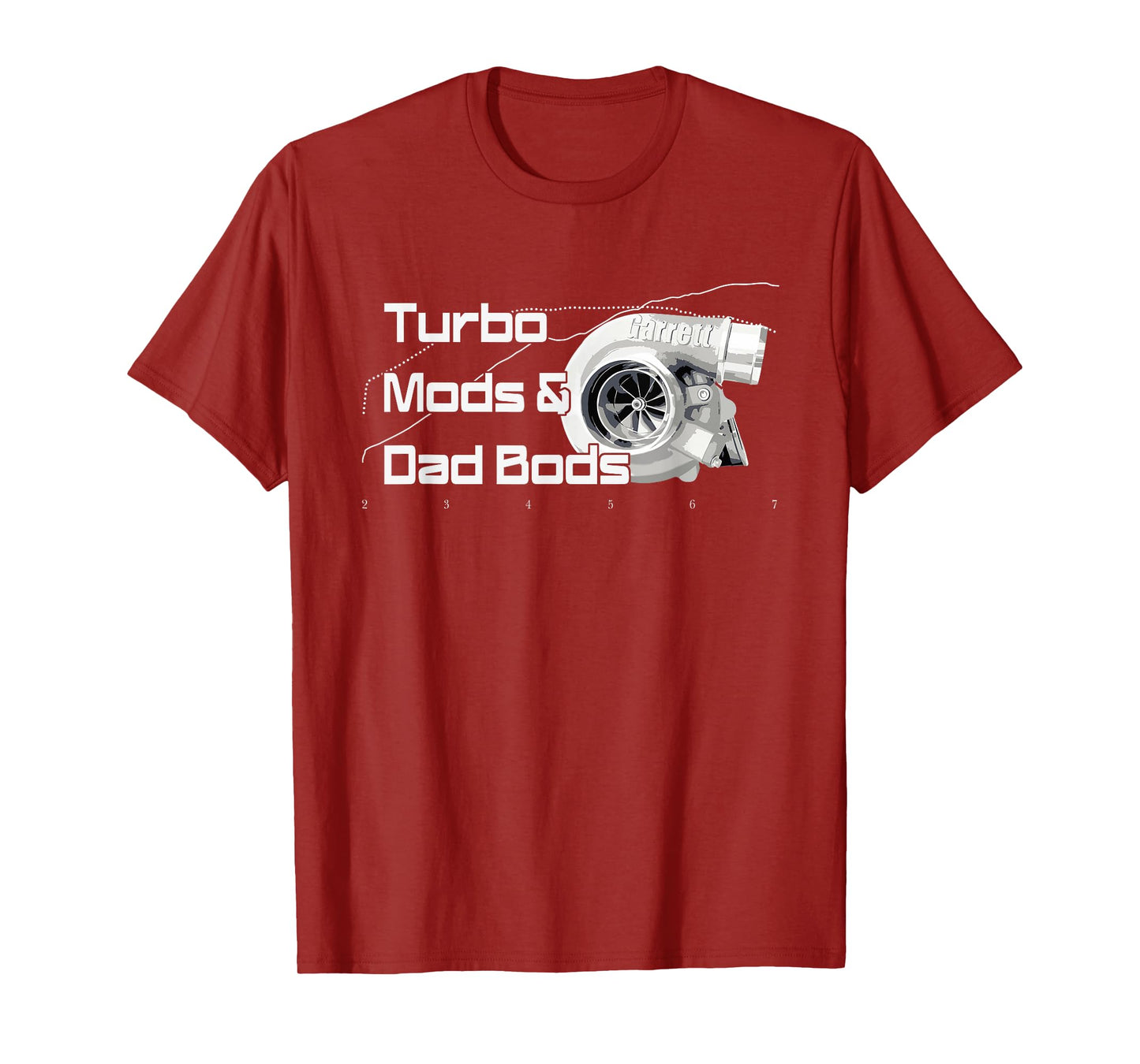 Funny Turbo Mods And Dad Bods Family Father T-Shirt