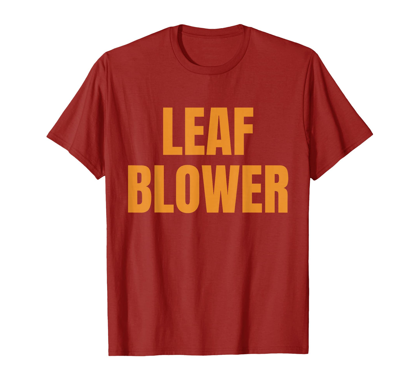 Leaf Blower Fall Leaves Funny Halloween Couple Matching T-Shirt