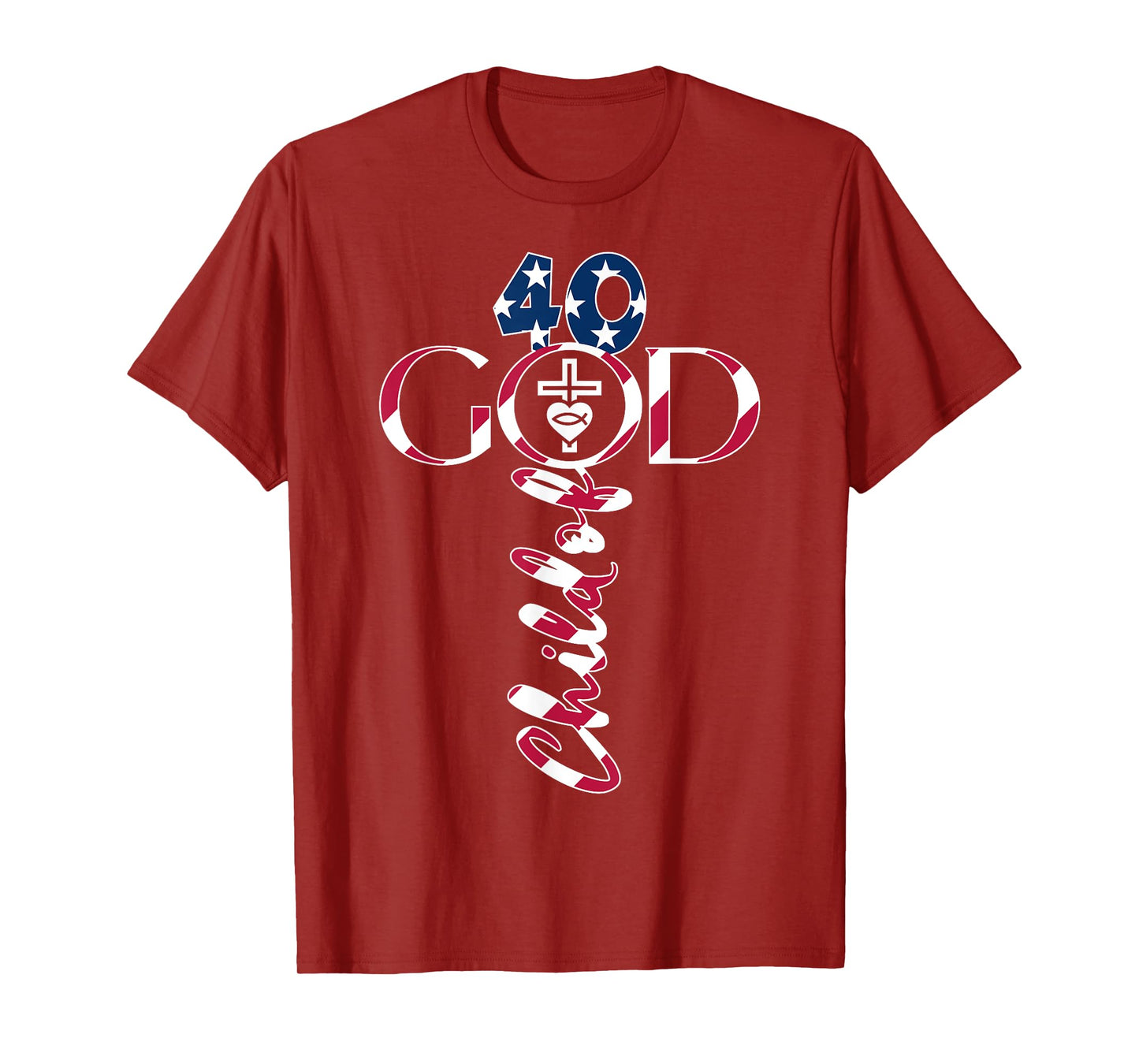 GOD 40 YEARS JESUS 40th BIRTHDAY T-Shirt