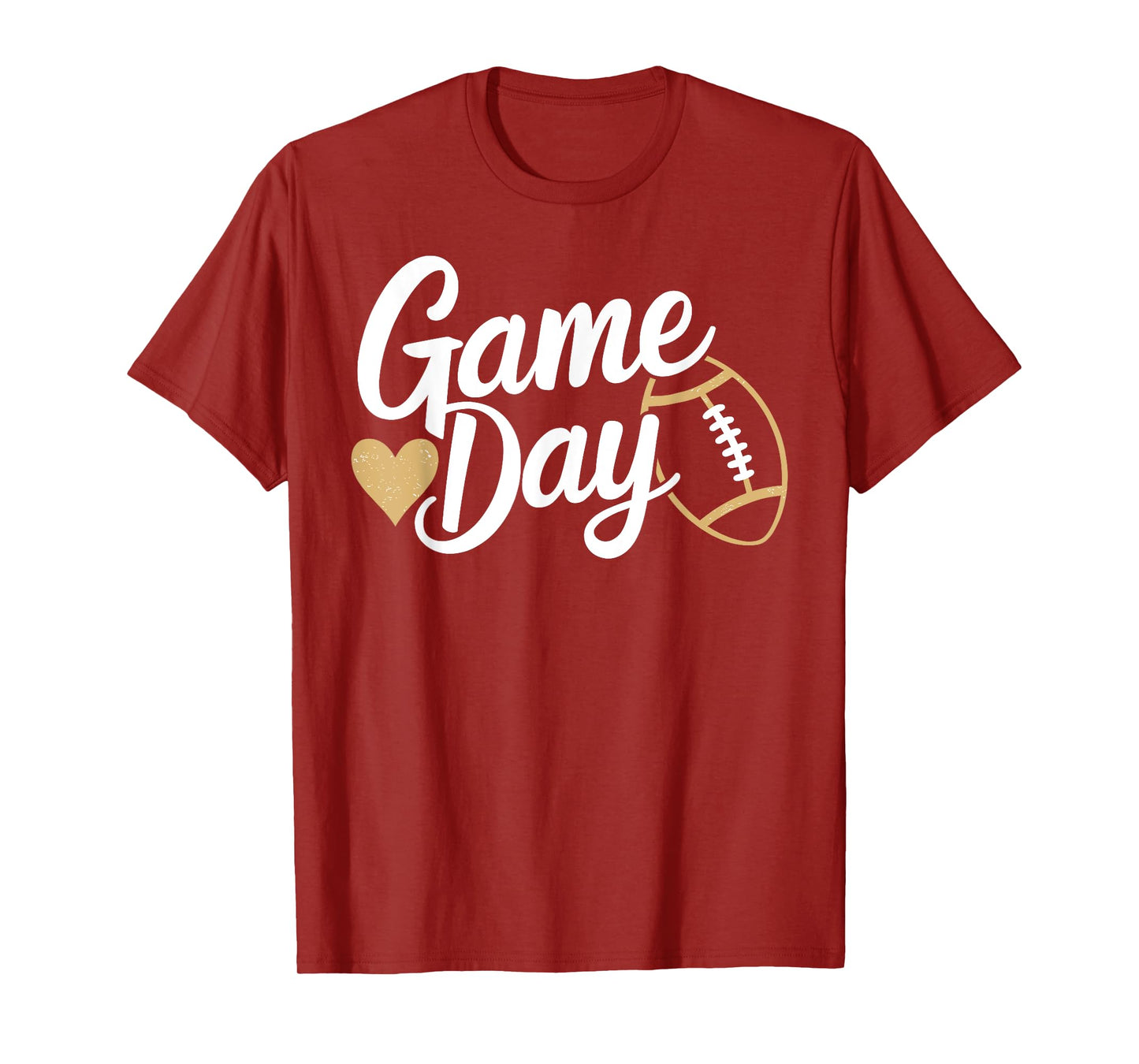 Game Day Football Season Men Women Football Fan Team Sports T-Shirt