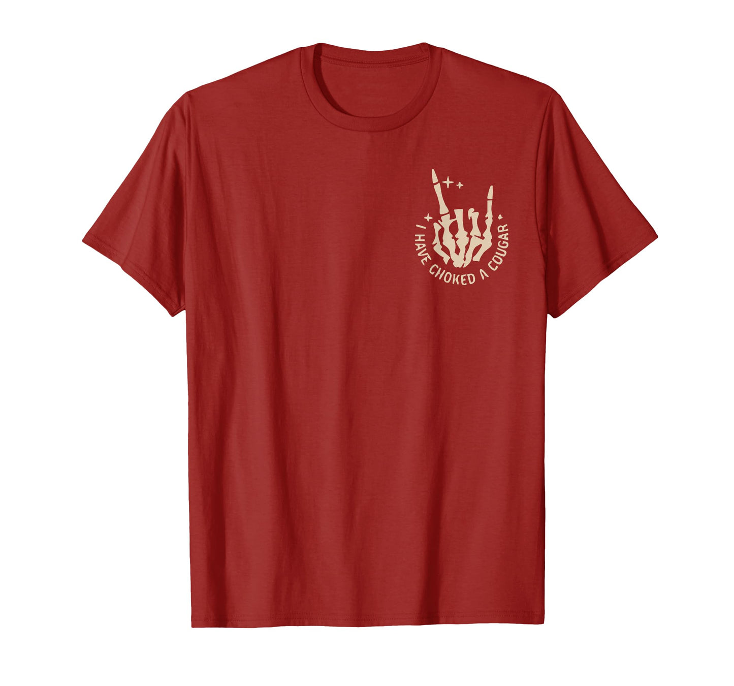 Retro Never Killed A Mountain Lion But I've Choked A Cougar T-Shirt