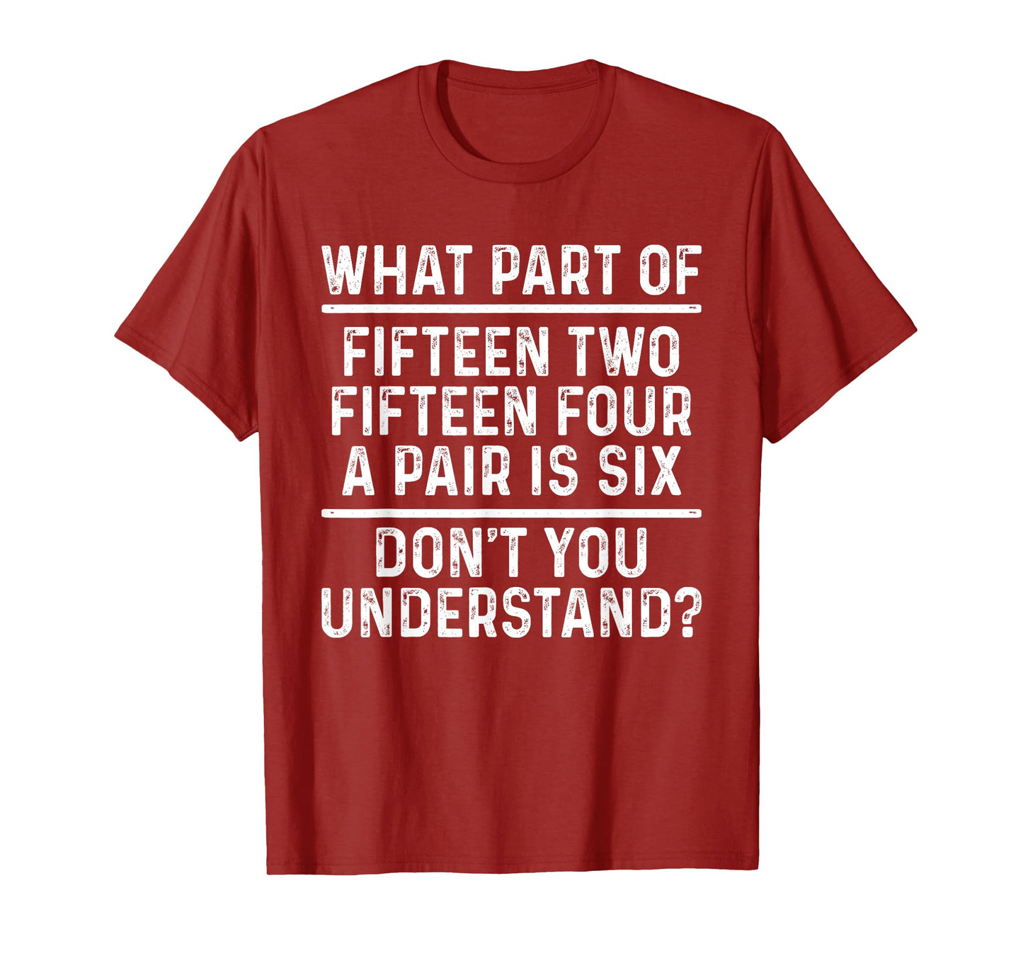 Cute Cribbage Design For Men Women Card Game Cribbage Player T-Shirt