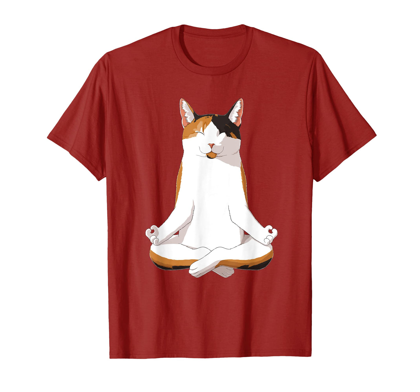 Yoga Calico Cat T-Shirt
