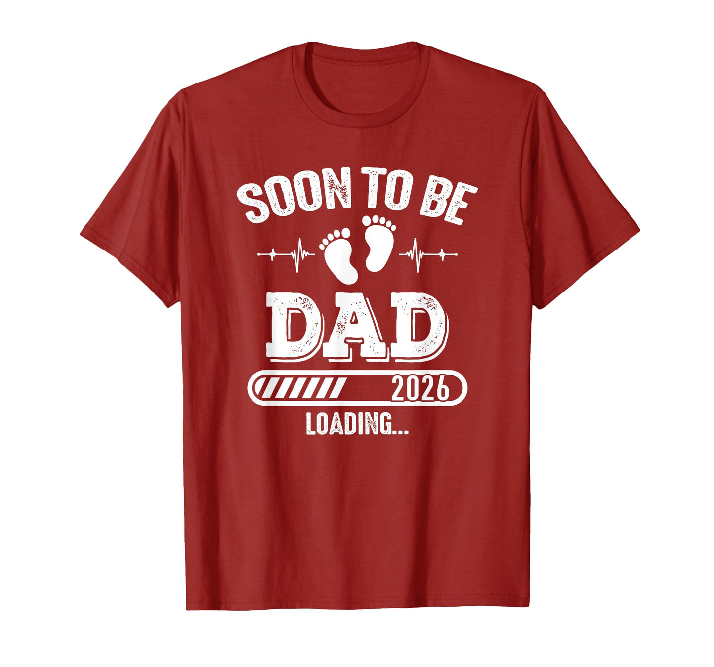 Soon to Be Dad 2026 Loading for Pregnancy Announcement T-Shirt