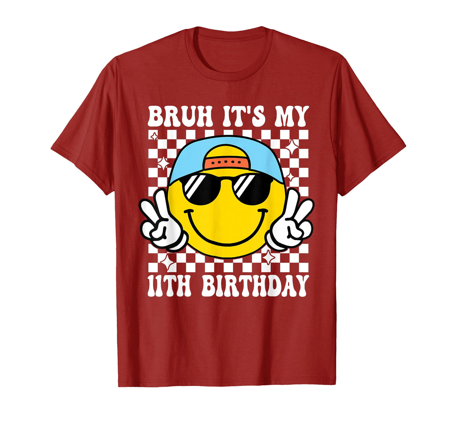 Bruh It's My 11th Birthday 11 Year Old Birthday Boys Girls T-Shirt