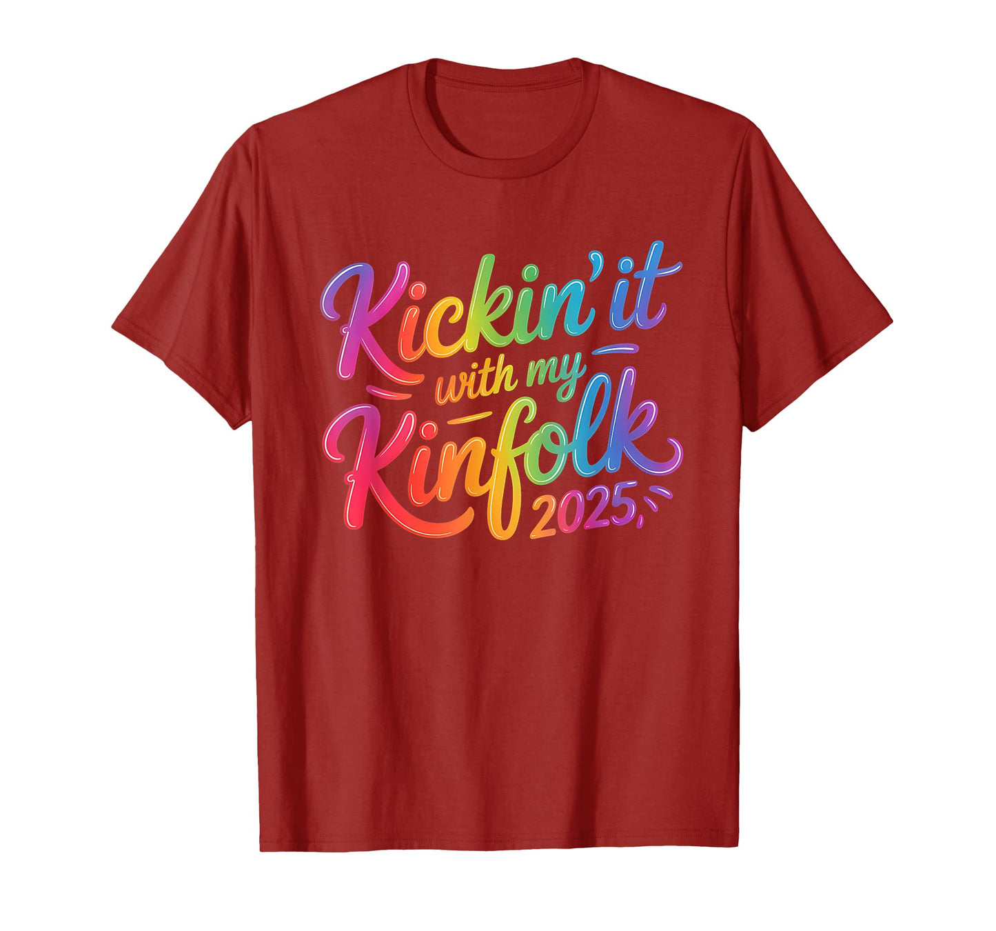 Kickin' It With My Kinfolk Funny Family Reunion T-Shirt