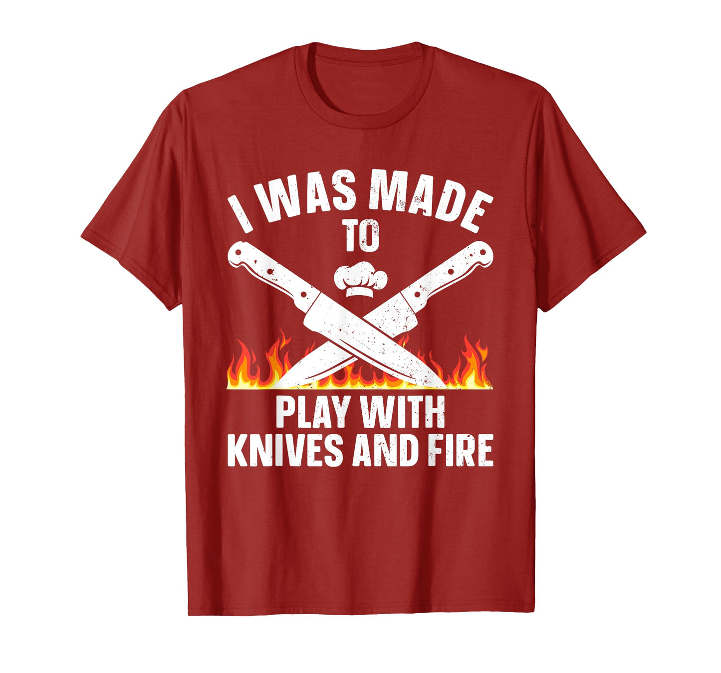 Funny Chef Design For Men Women Cooking Lovers Culinary Chef T-Shirt