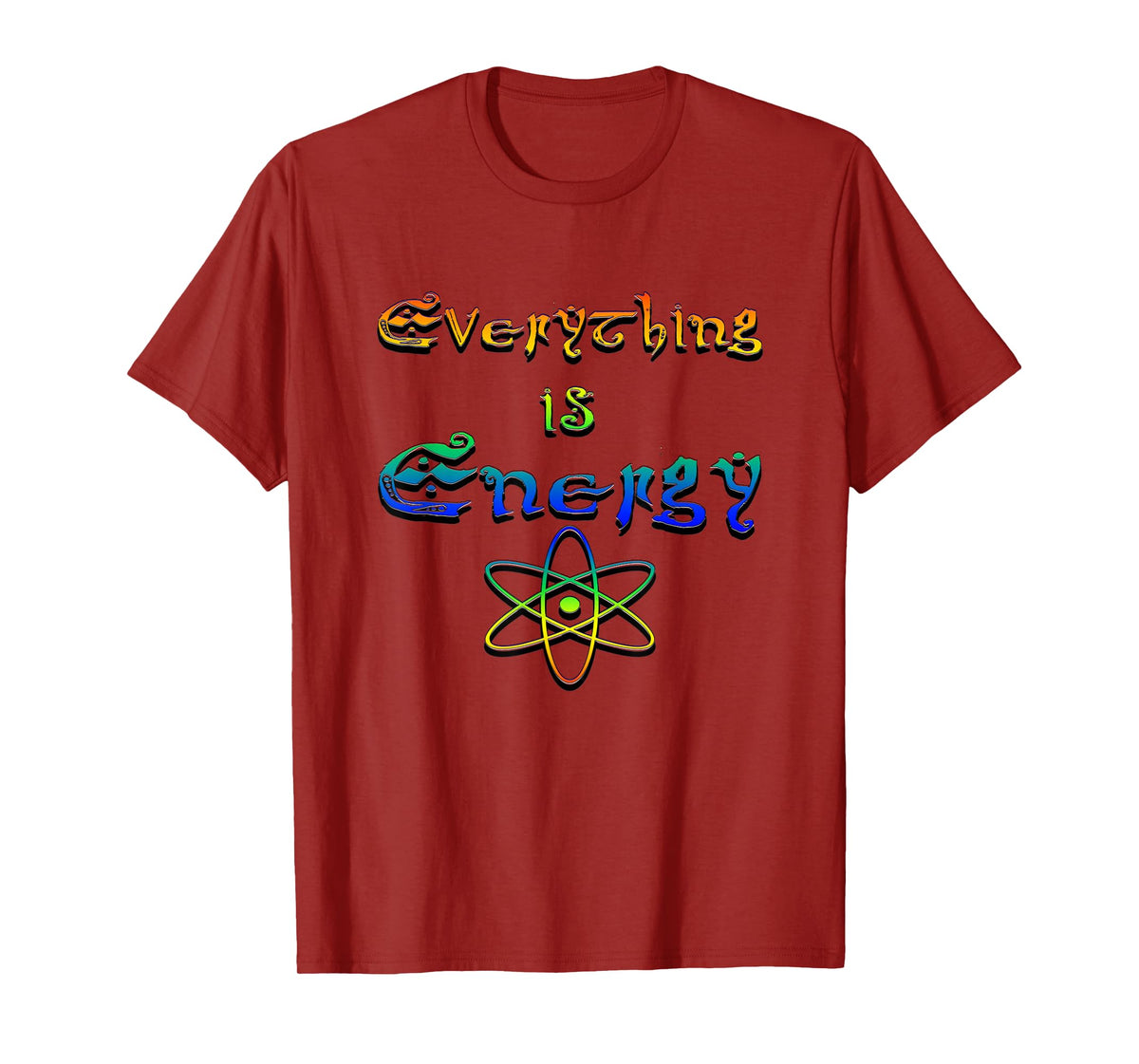 Everything is Energy Reiki Spiritual Vibration Science Gift T-Shirt
