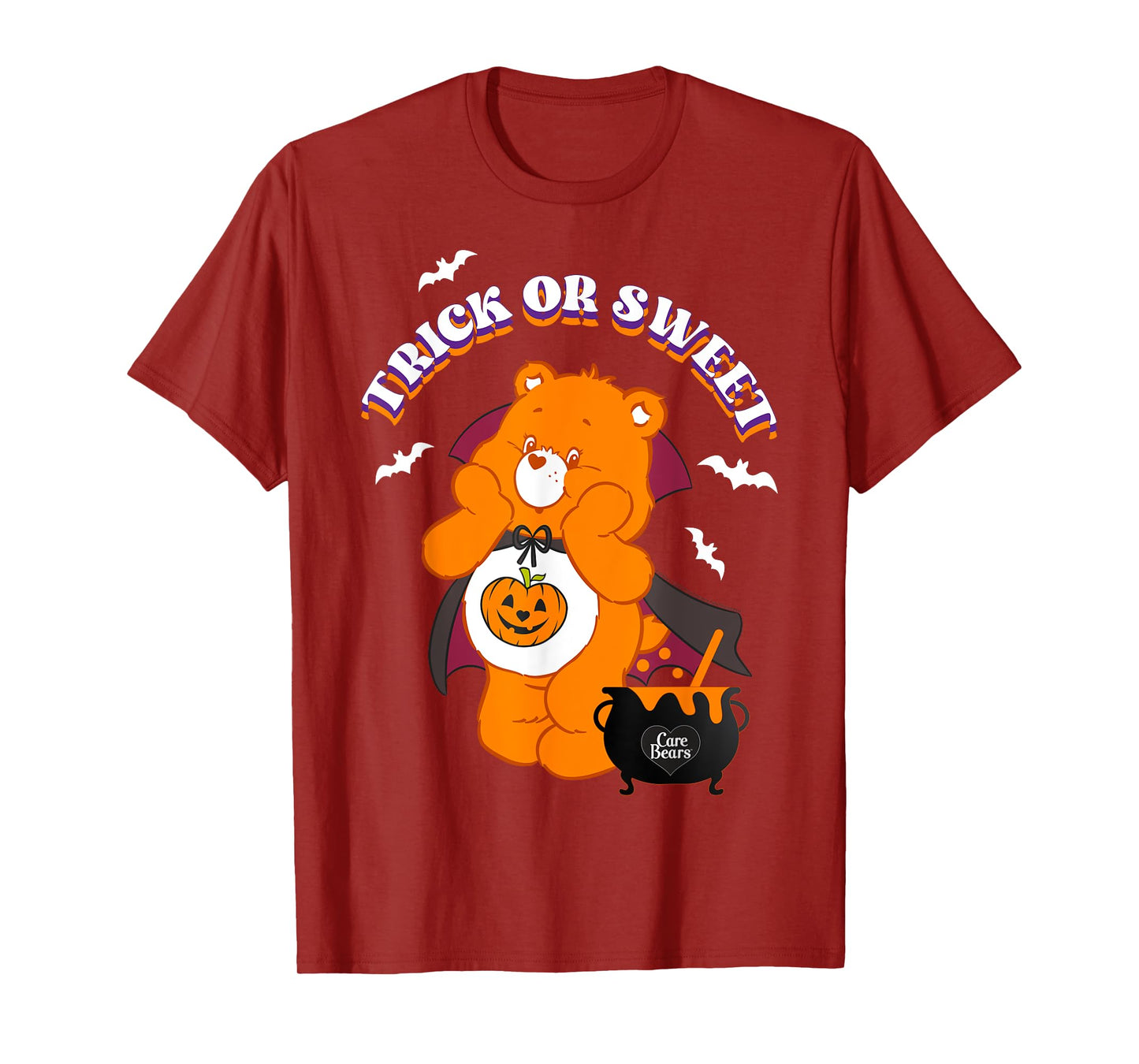 Care Bears Trick Or Sweet Halloween Cauldron Magic T-Shirt