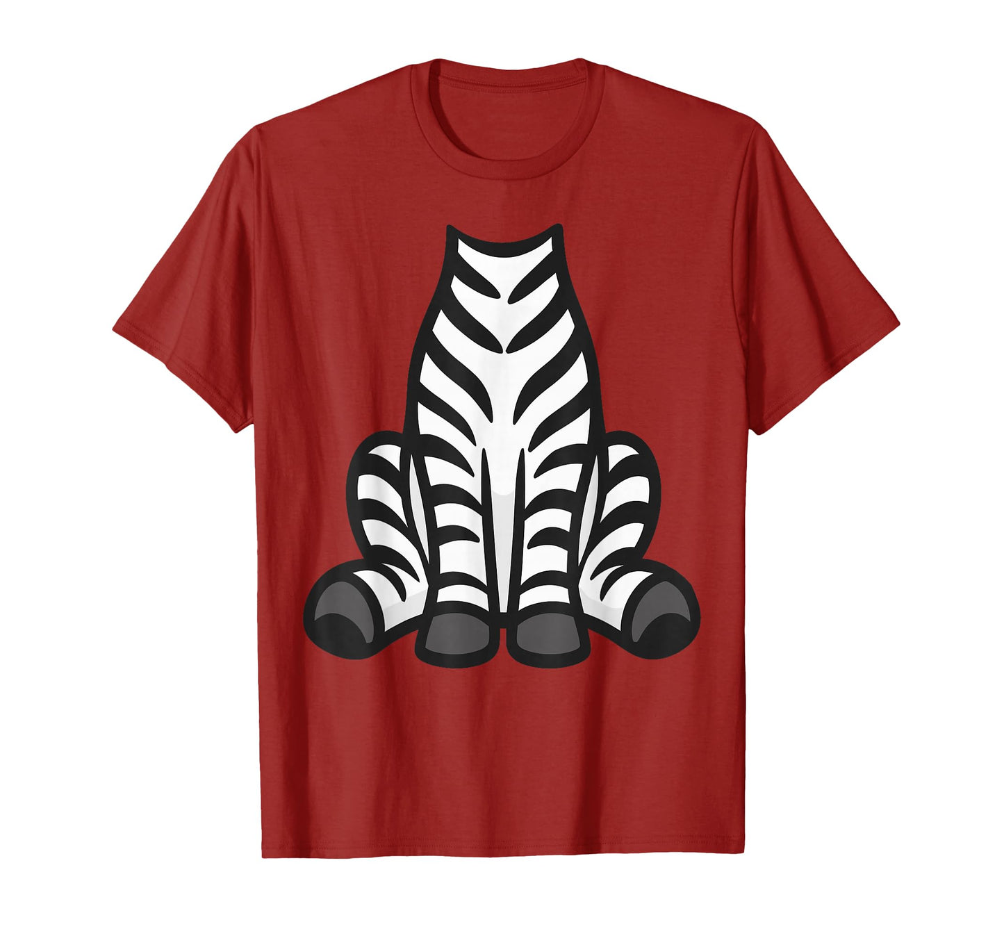 Zebra Shirt Adult Men Women Kids Zebra Costume T-Shirt