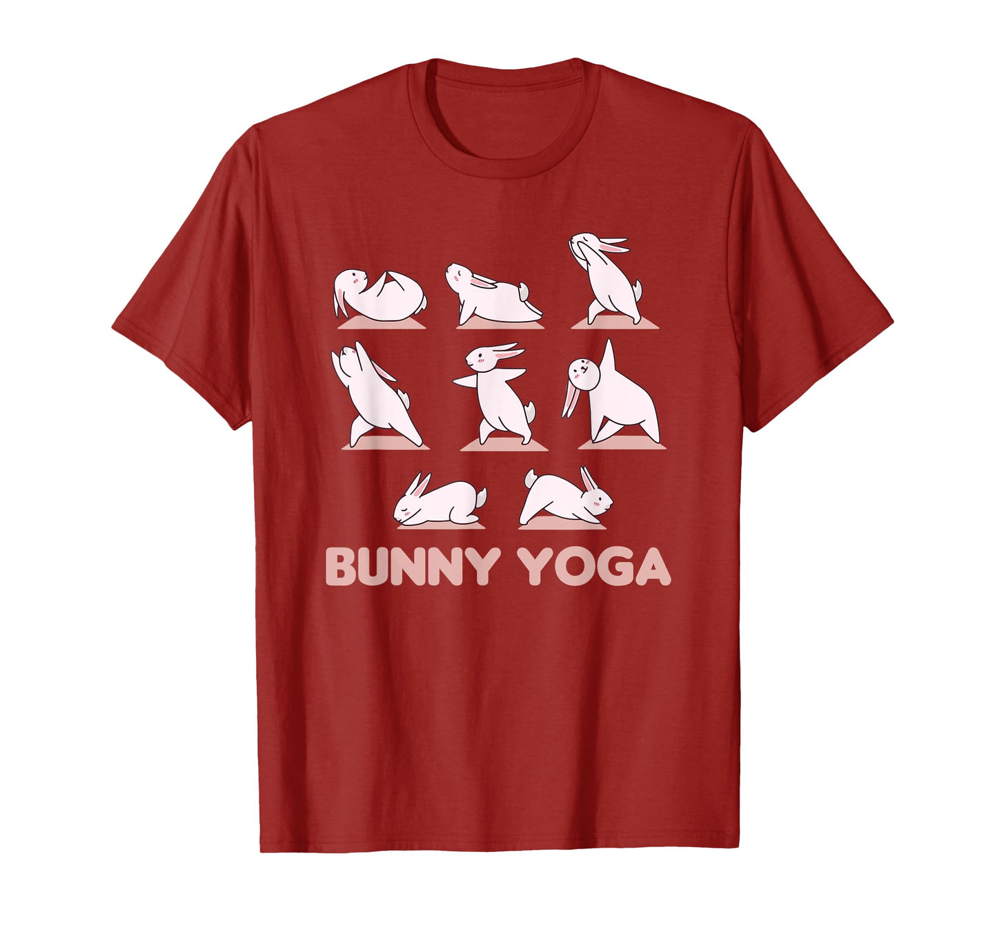 Bunny Yoga Cute Rabbits Do Sport Bunny Yoga T-Shirt