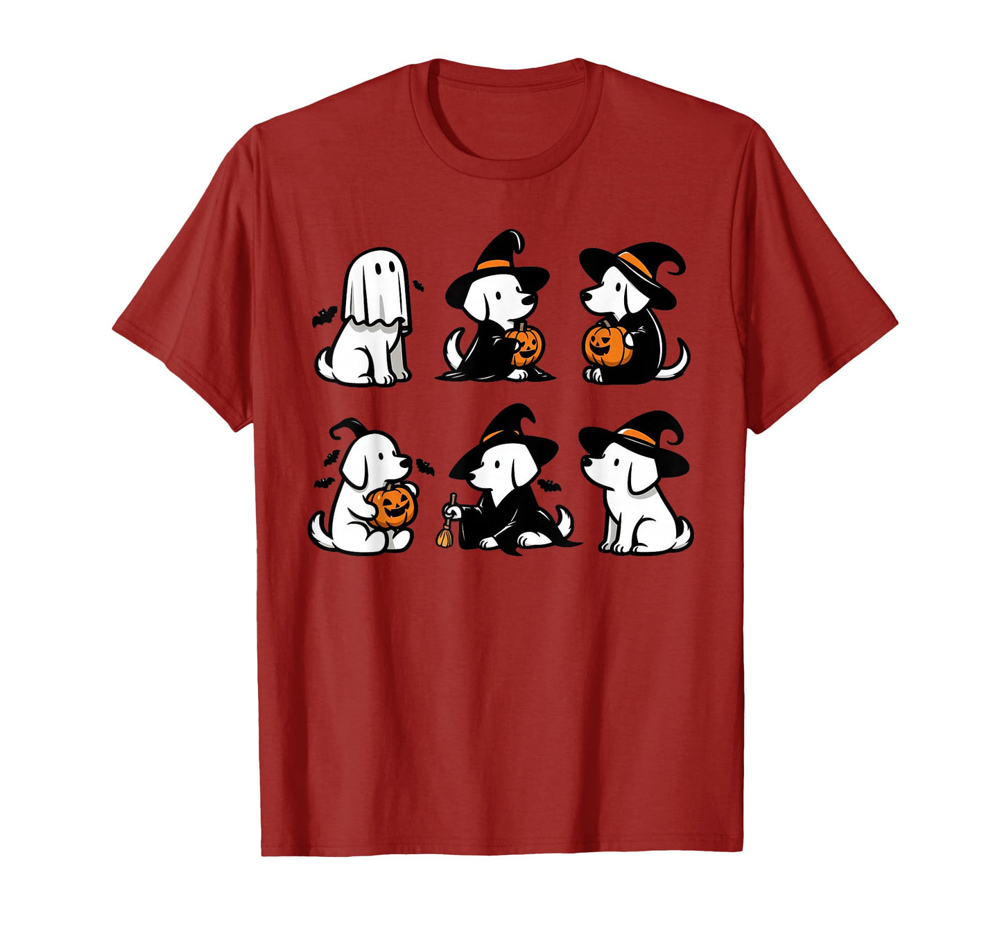 Funny Ghost Dog Funny Halloween Spooky Funny Boo Dog Lover T-Shirt