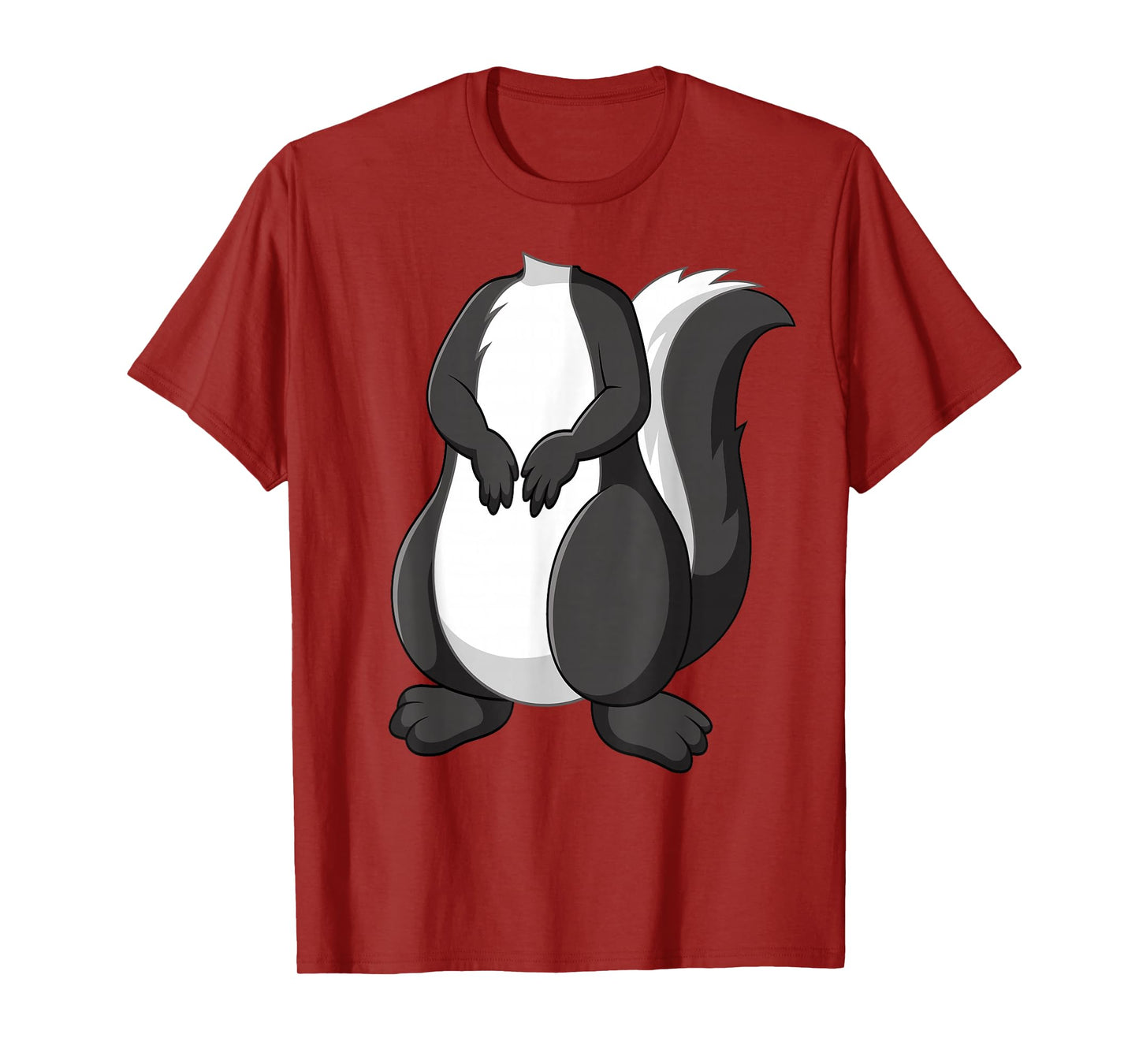 Skunk Shirt Adult Kids Men Women Skunk Costume T-Shirt