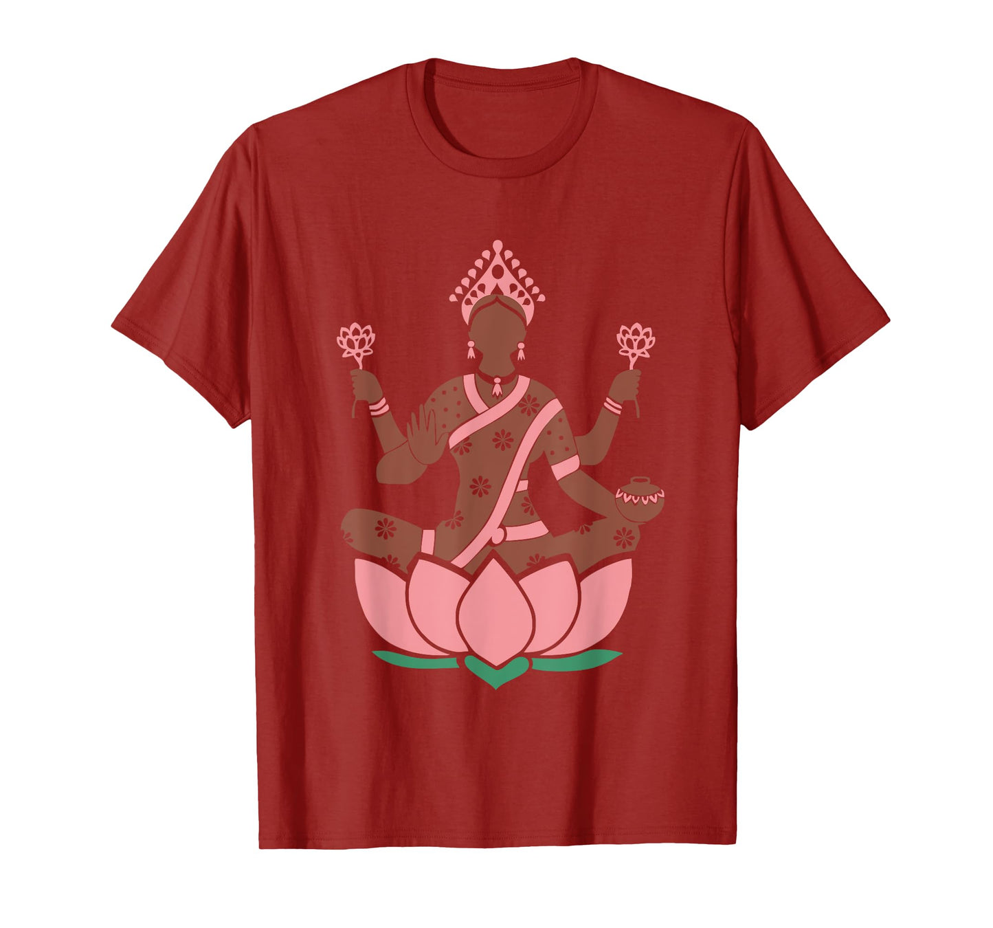 Lakshmi Sri T Shirt Hindu Hinduism Gods tee T-Shirt